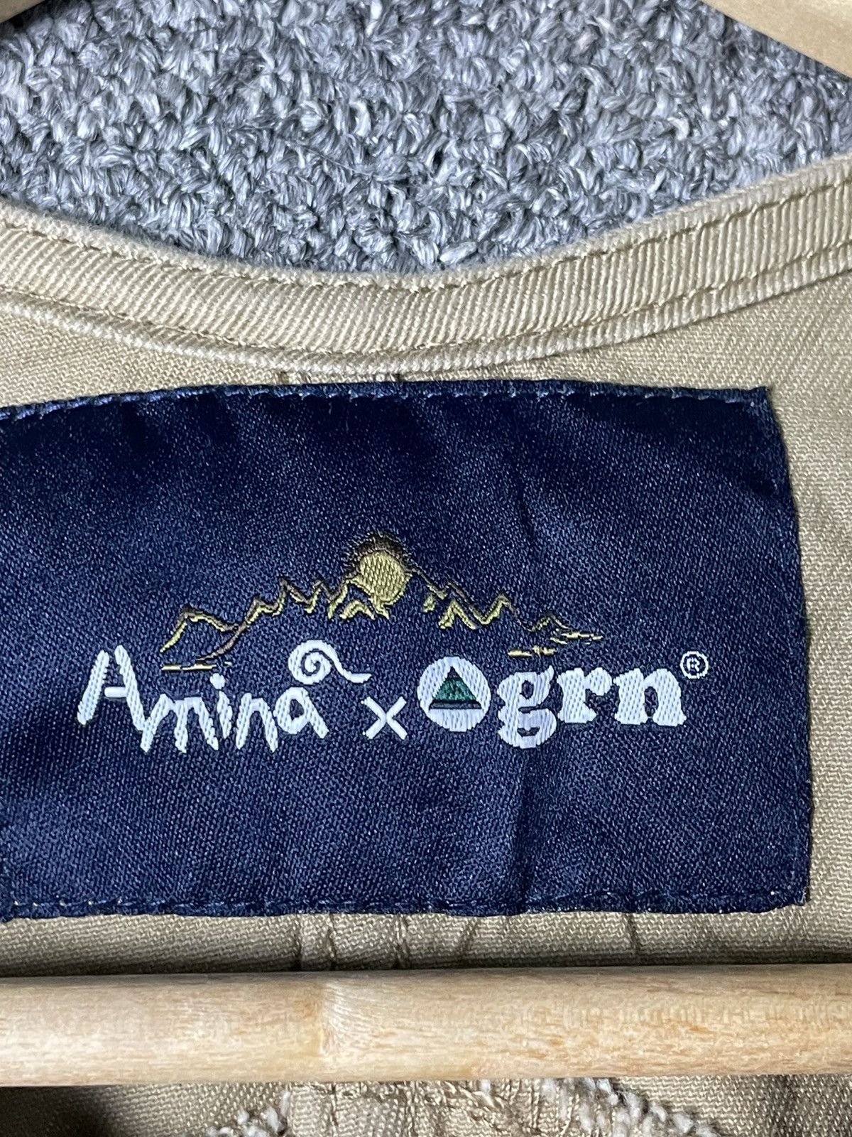 Japanese Brand × Vintage Amina x GRN Native Pattern Long Zipper Coat (100) Size US S / EU 44-46 / 1 - 8 Thumbnail