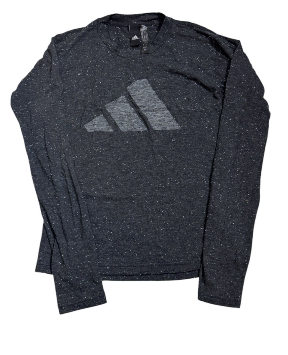 Adidas Adidas Future Icons 3 Stripe Long Sleeve Melange Tee XS Size XS / US 0-2 / IT 36-38 - 1 Thumbnail