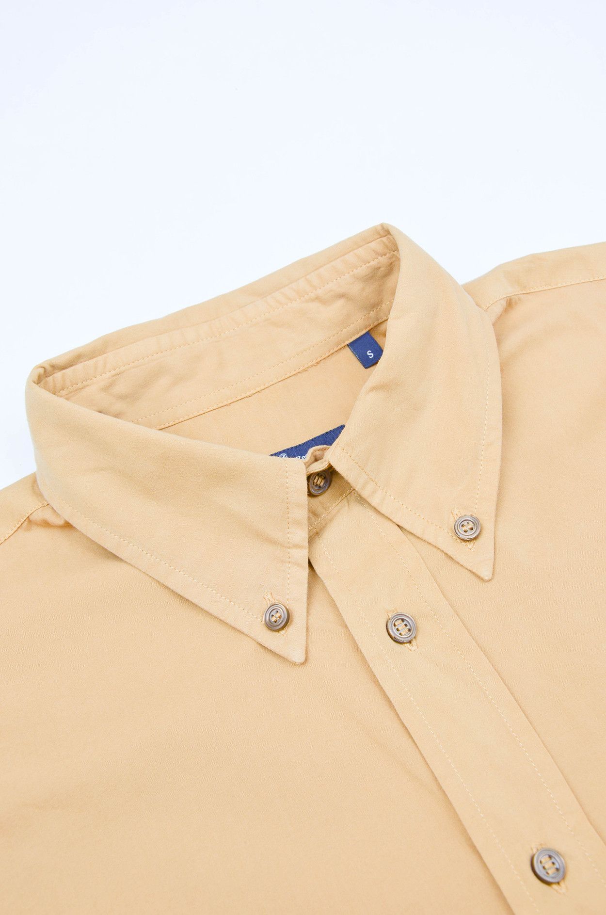 Ermenegildo Zegna Ermenegildo Zegna Sand Cotton Italian Minimal Overshirt S Size US S / EU 44-46 / 1 - 7 Thumbnail