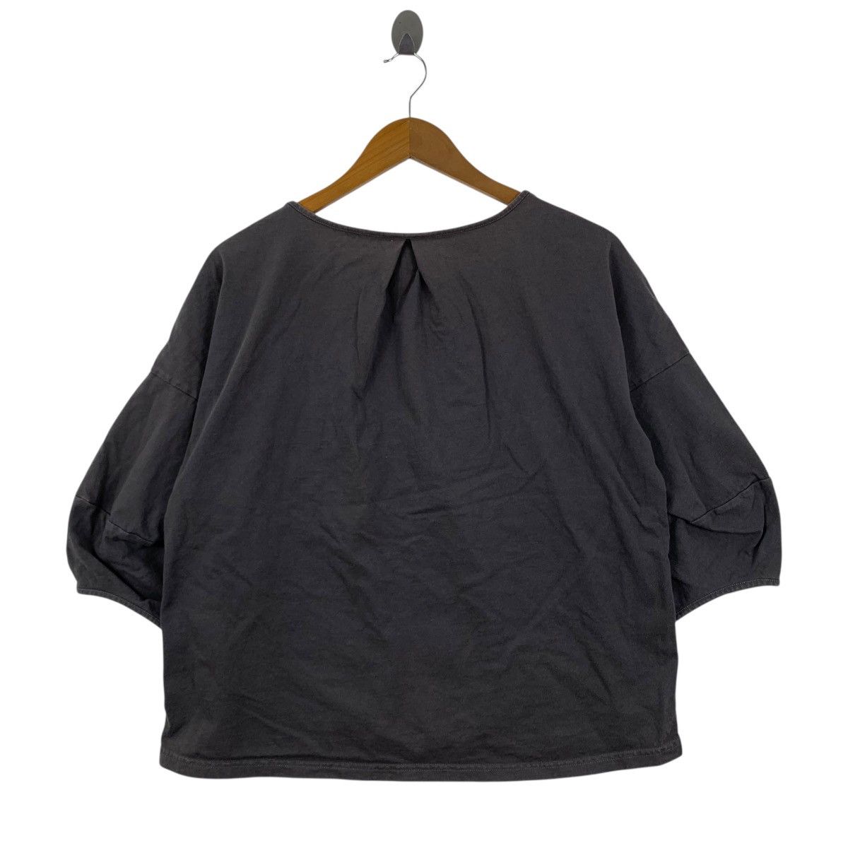 Japanese Brand SCOLAR Japanese Brand Crop Top Short Sleeve Tshirt Size M / US 6-8 / IT 42-44 - 4 Thumbnail