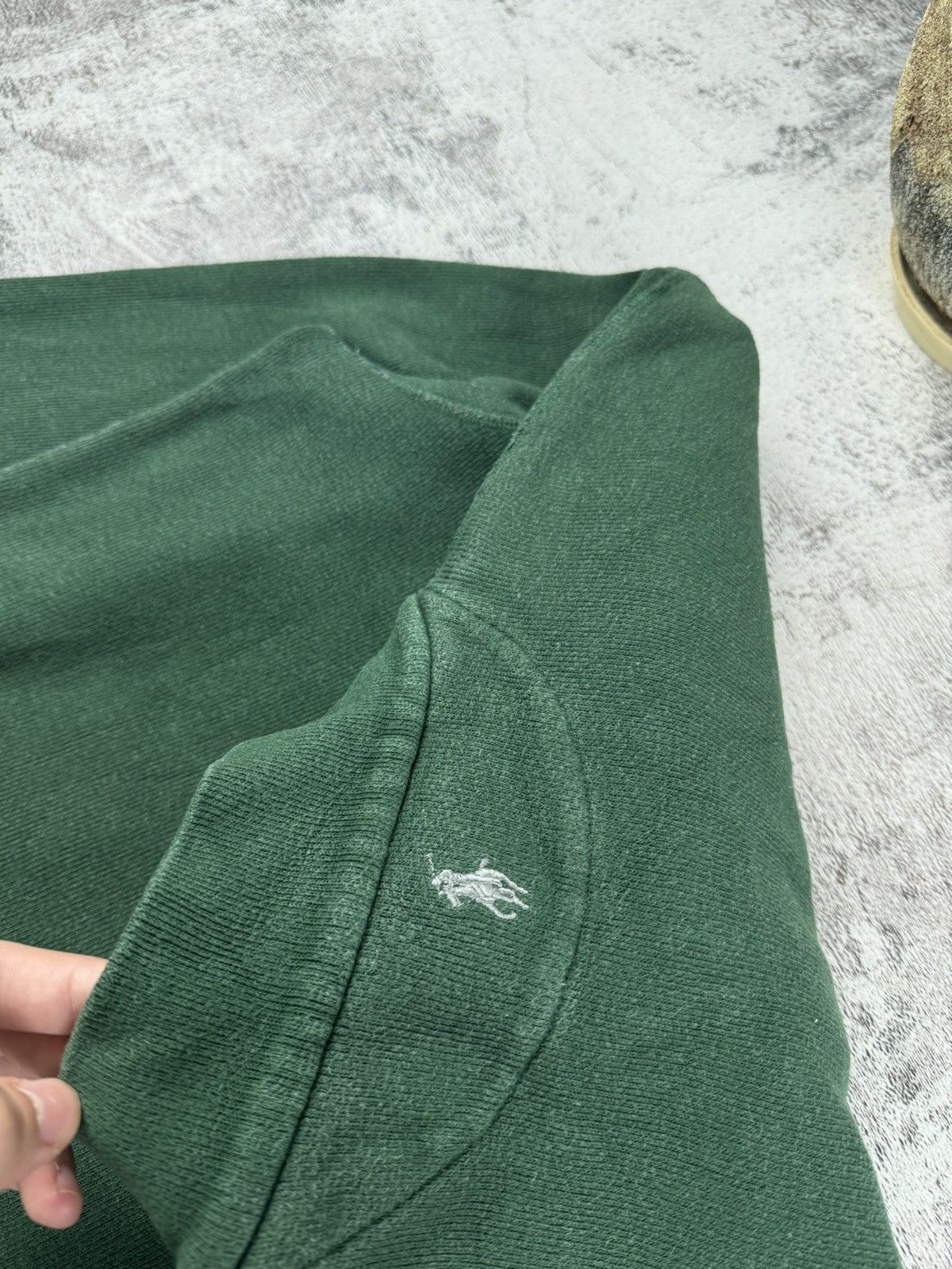 Polo Ralph Lauren Polo Ralph 2 in 1 Reversible 1/3 1/4 Sweatshirt Pullover Size US L / EU 52-54 / 3 - 11 Thumbnail