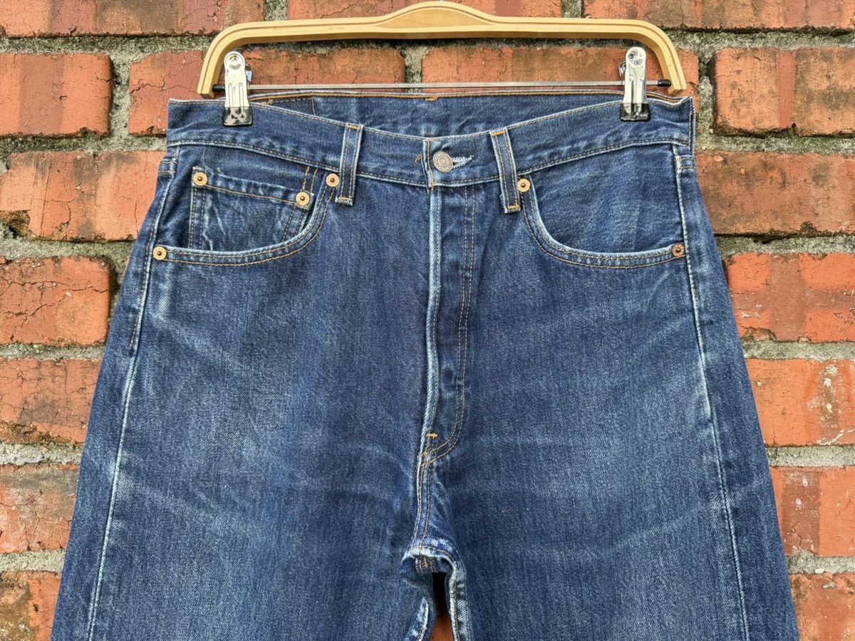 Levi's Vintage Clothing W31x29.5 Vintage levi’s 501 90s made in USA Size US 31 - 4 Thumbnail