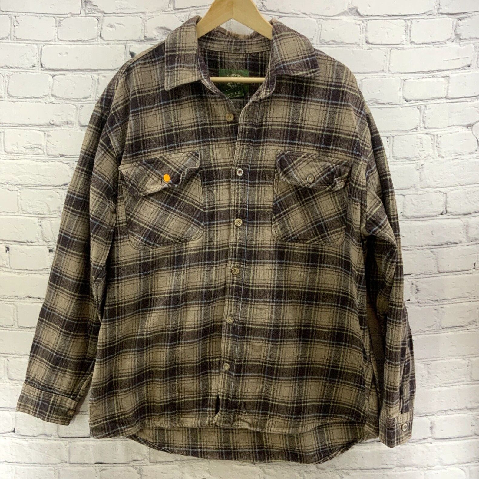 Stillwater supply co flannel jacket outlet