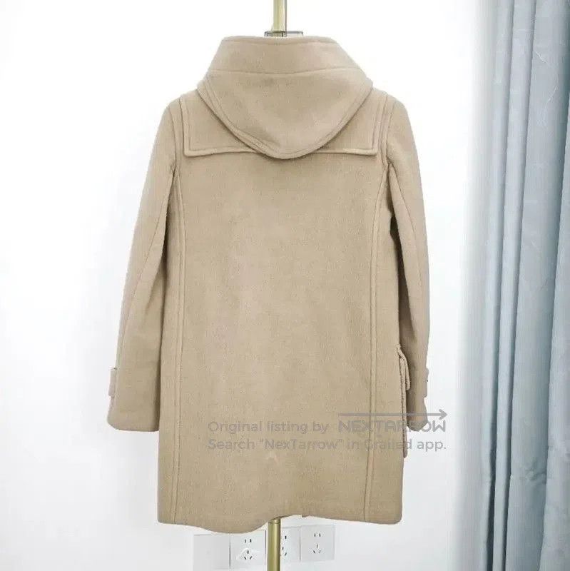 Burberry Burberry Khaki Wool Coat for Women. Size XS / US 0-2 / IT 36-38 - 2 Thumbnail
