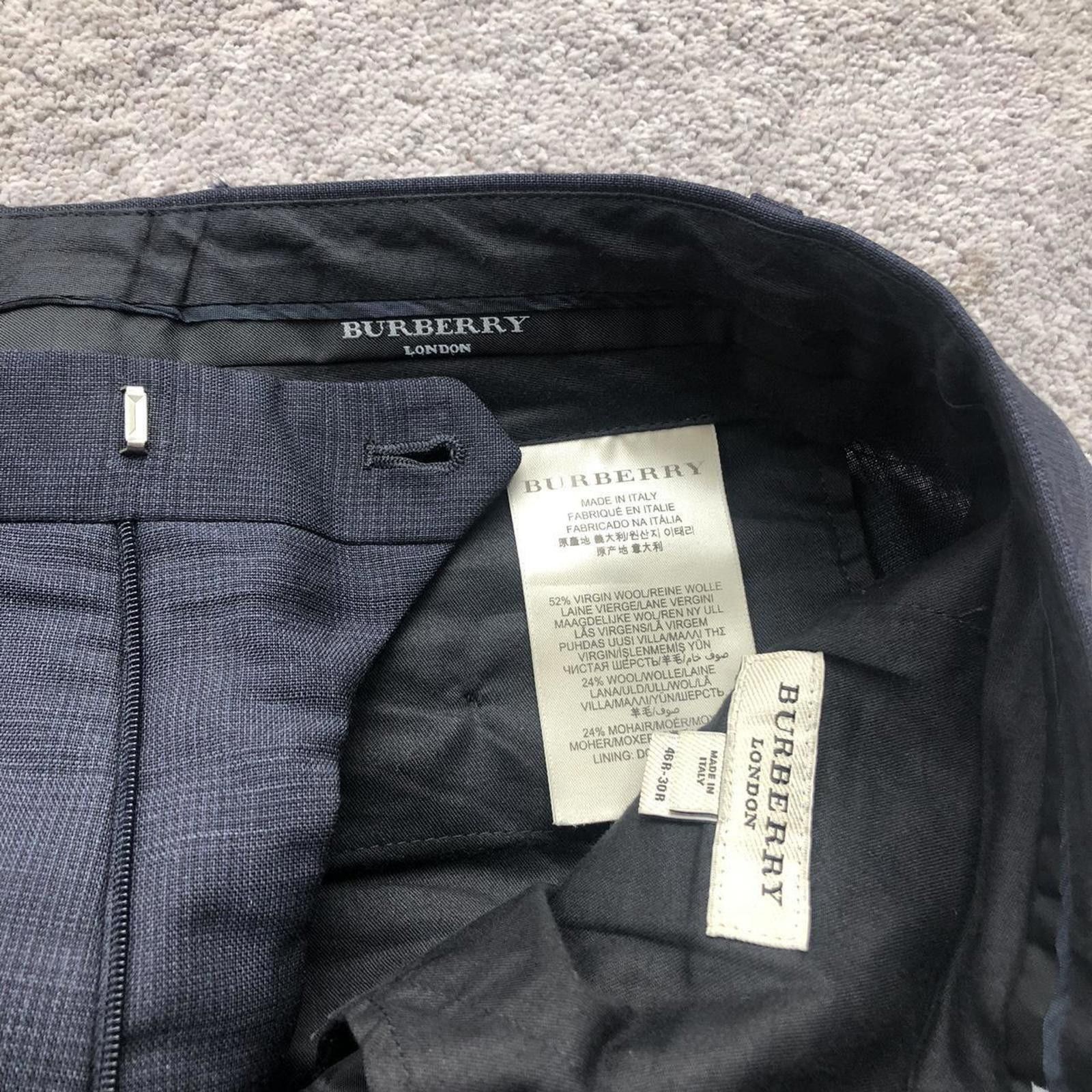 Burberry Burberry Two Piece Checkered Suit Blazer Trousers Size 46R - 6 Thumbnail