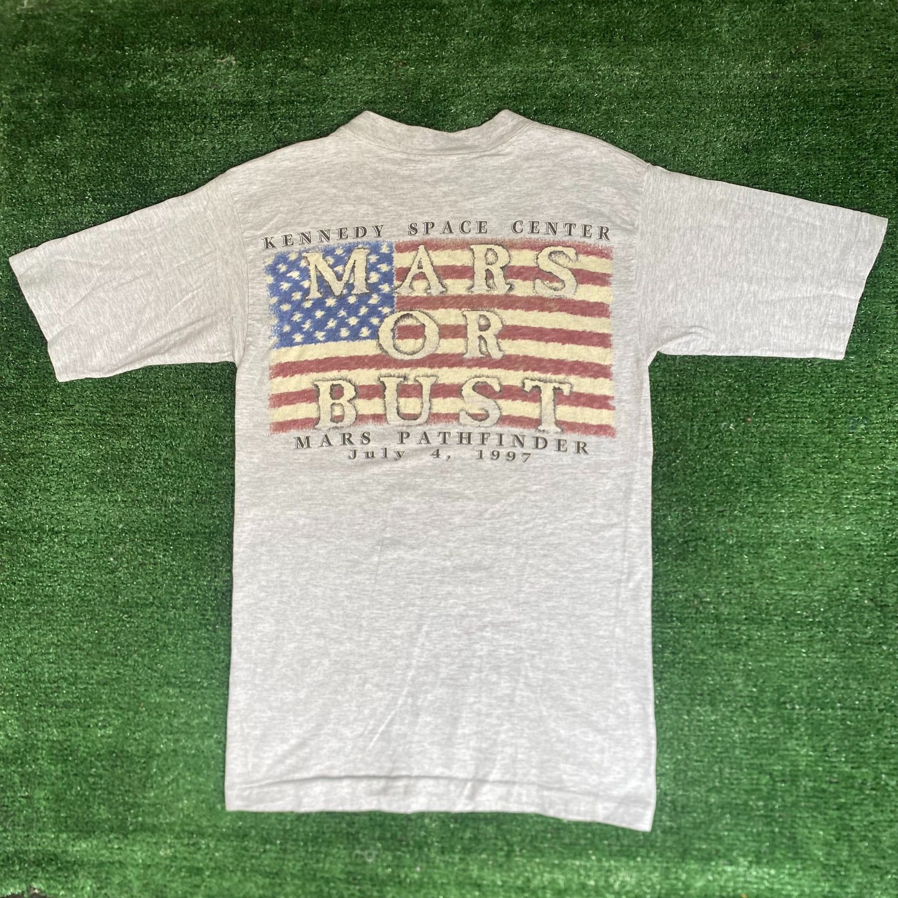 NASA Vintage 90s Mars Rover Shirt NASA Single Stitch Space Tee Size US XS / EU 42 / 0 - 5 Thumbnail