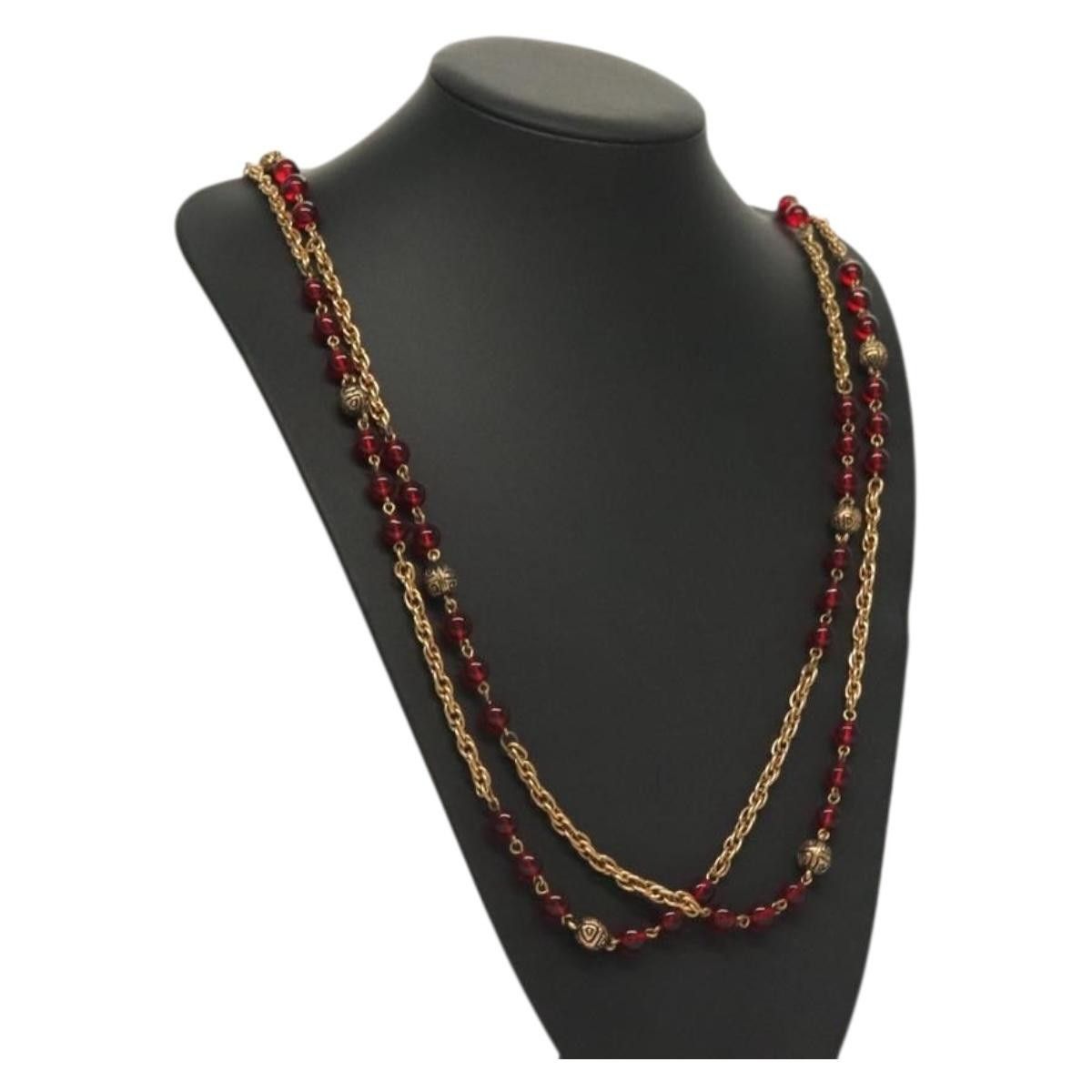 Chanel Chanel Coco Mark Necklace Size ONE SIZE - 1 Thumbnail