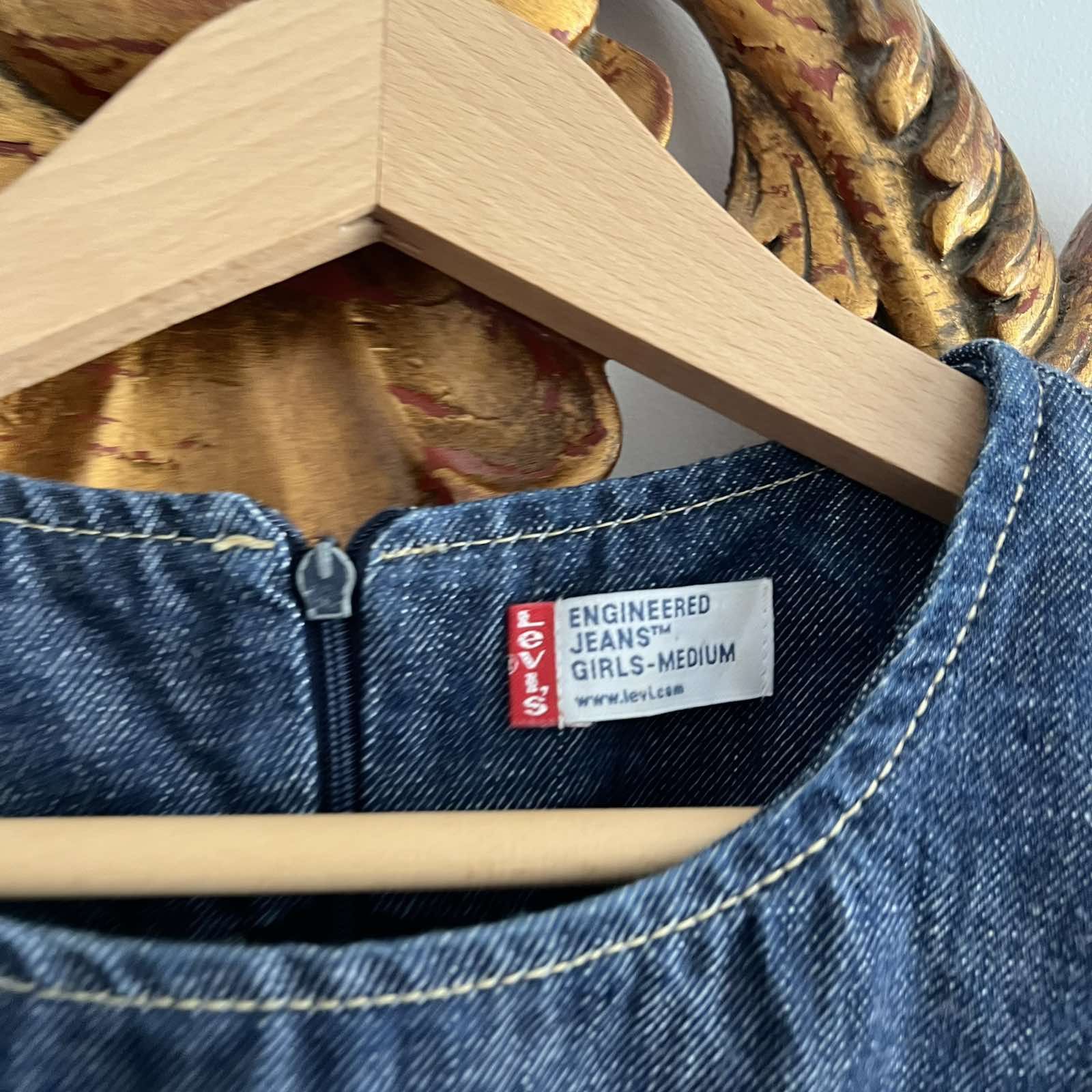 Levi's VTG Levi’s Woman Engineered Denim Dress Sz S Size S / US 4 / IT 40 - 4 Thumbnail