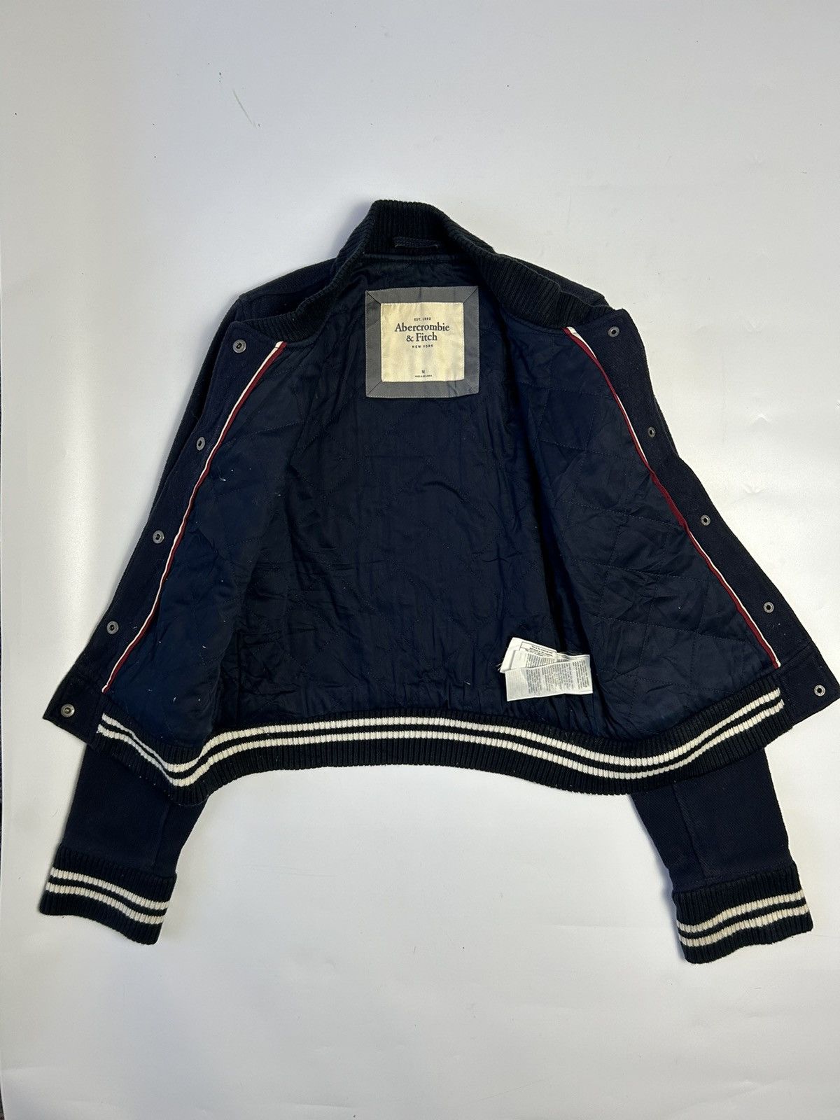 Abercrombie & Fitch ABERCROMBIE & FITCH NEW YORK WOOL JACKET Size US M / EU 48-50 / 2 - 2 Thumbnail