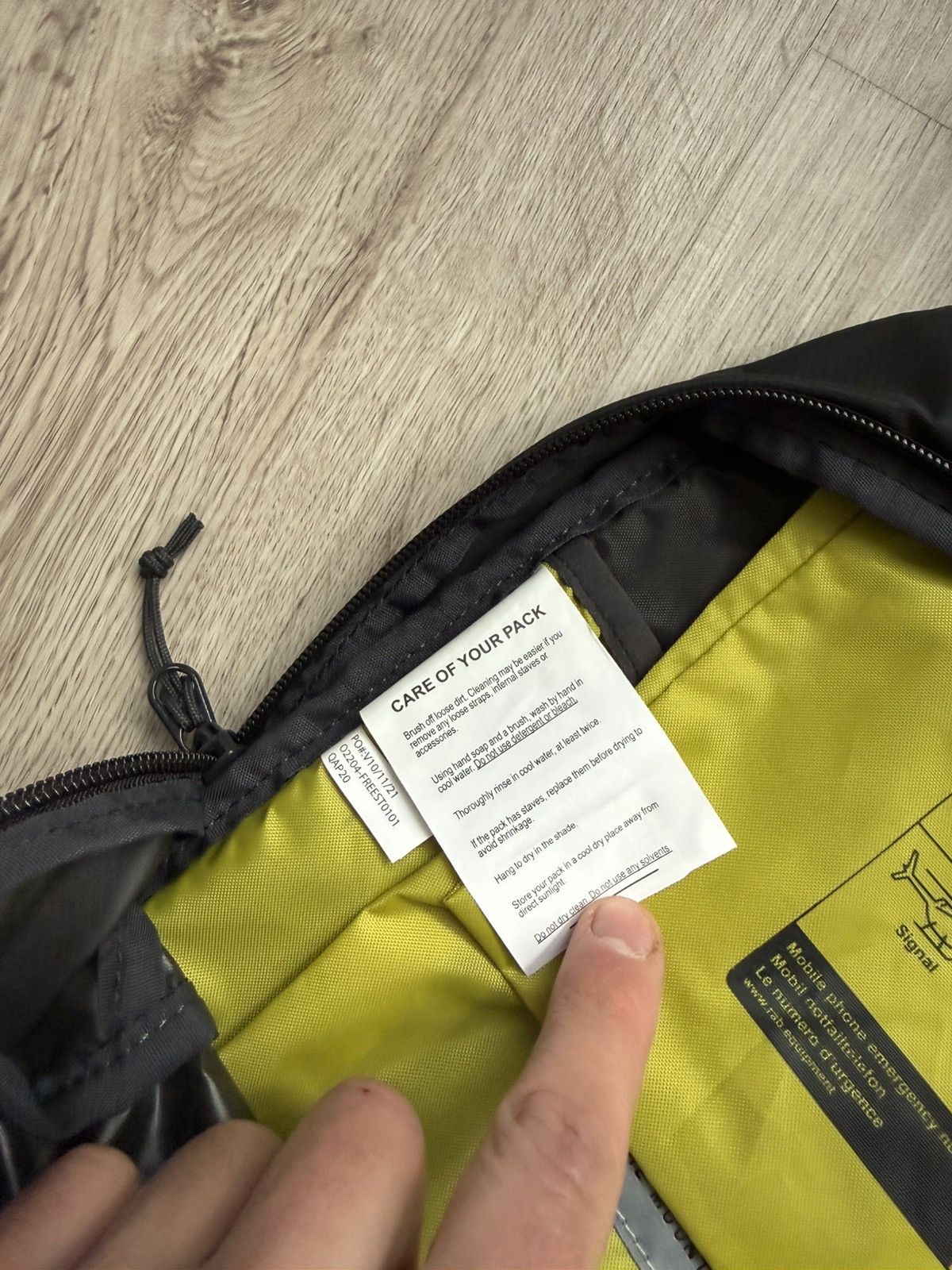 Rab Rab x Lowe Alpine Aeon LT 18 backpack rare NWT Size ONE SIZE - 11 Thumbnail