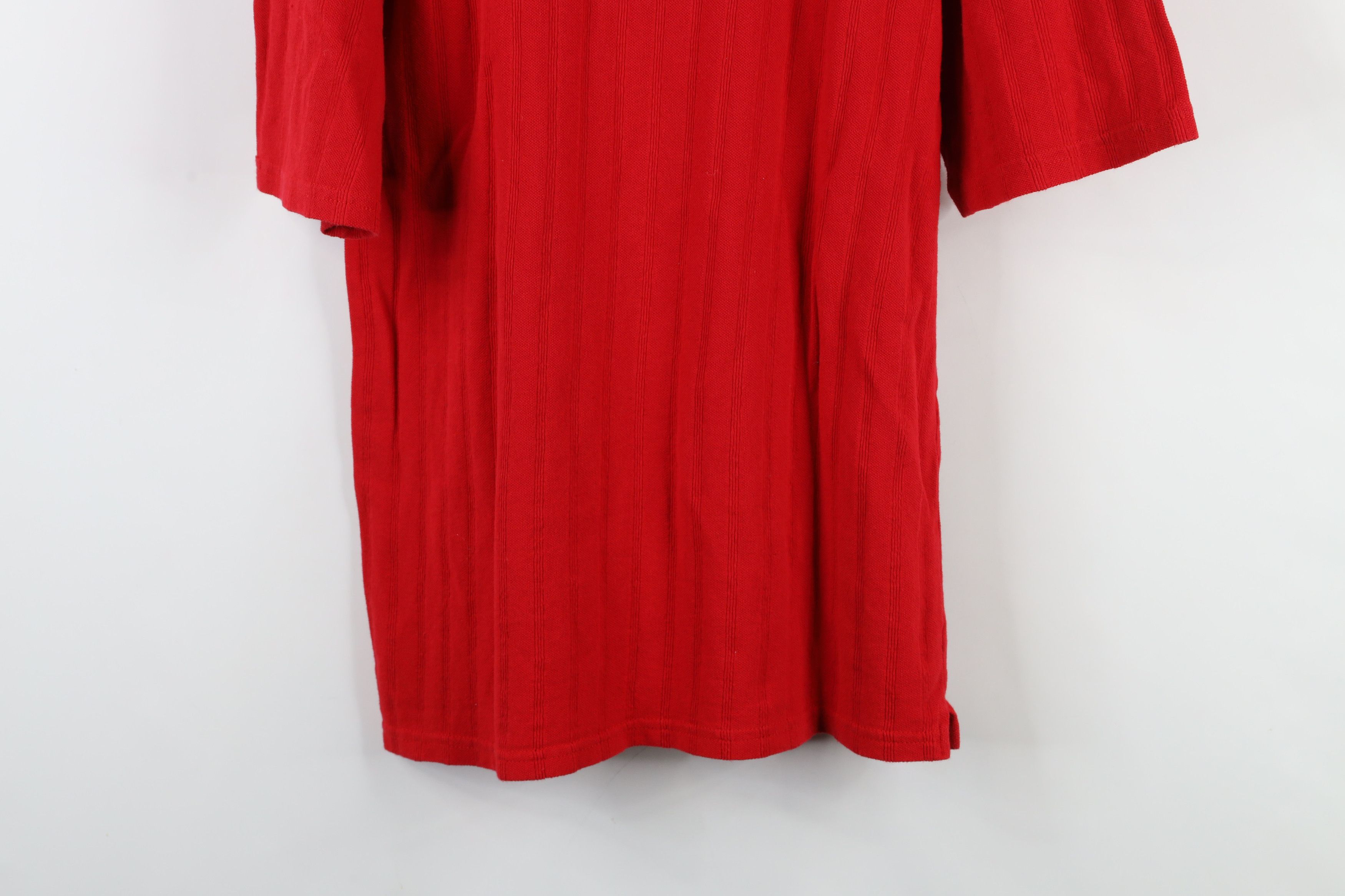 Vintage Vintage 90s Out Detroit Red Wings Hockey Henley T-Shirt Red Size US M / EU 48-50 / 2 - 9 Thumbnail