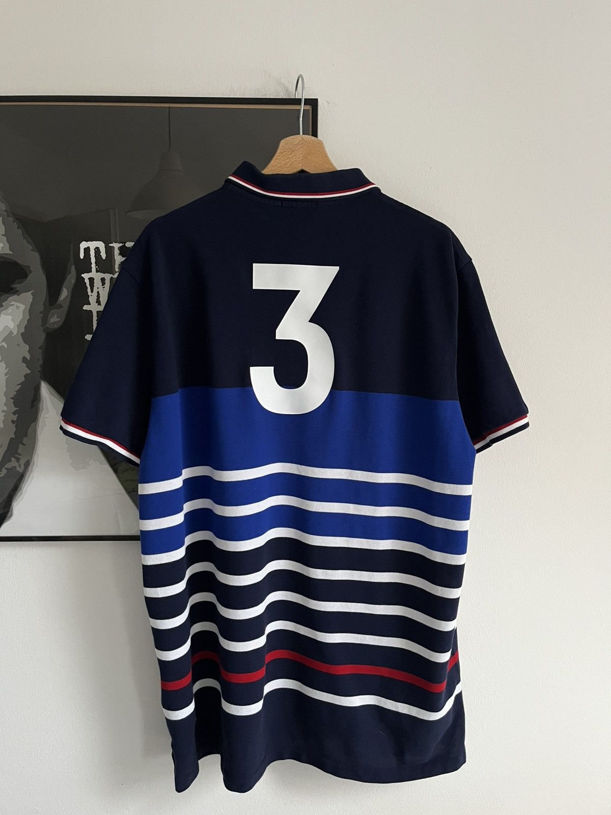 Polo Ralph Lauren × Rugby Ralph Lauren Rugby France Polo Ralph Lauren Big Logo Chief Keef Style Size US XXL / EU 58 / 5 - 4 Thumbnail