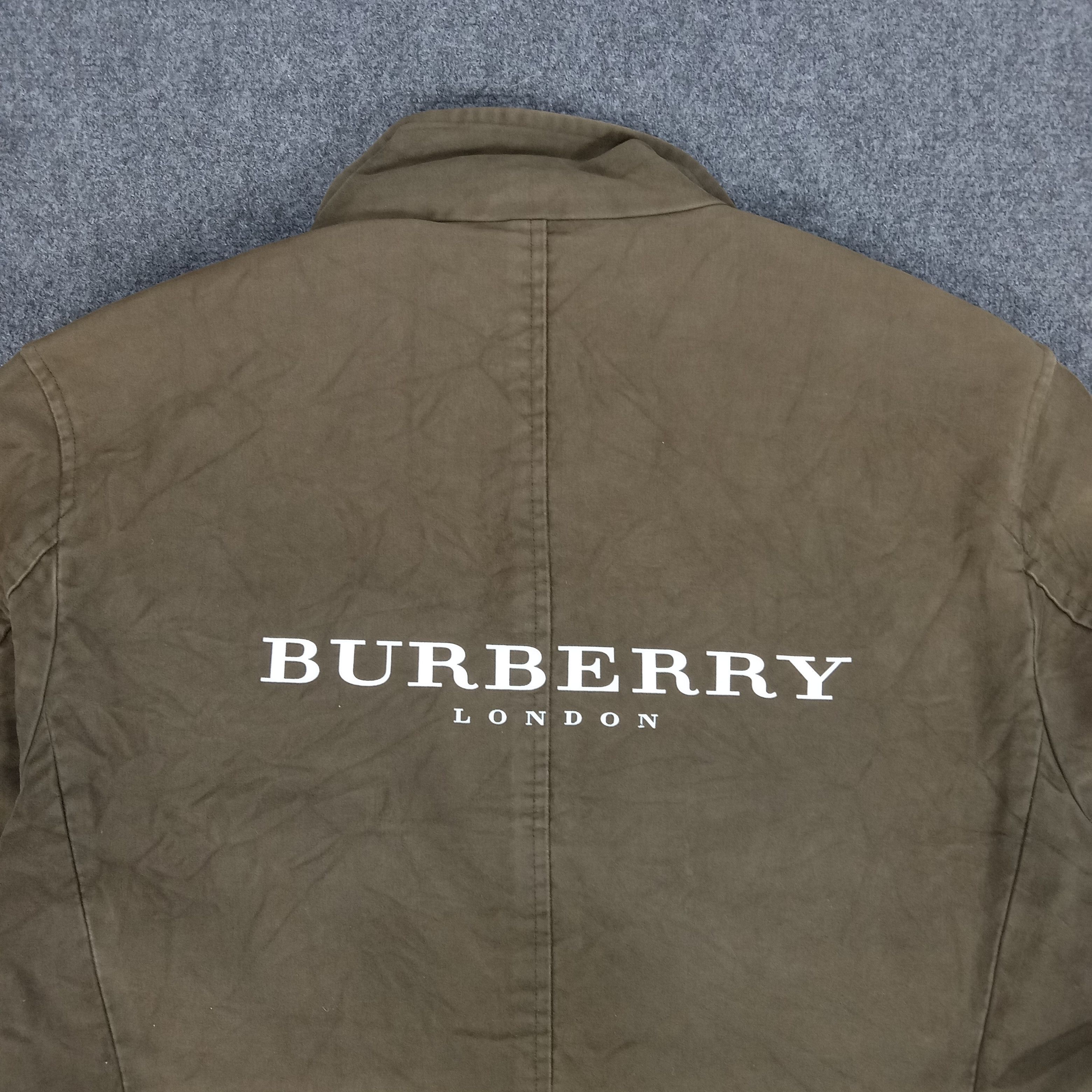 Burberry × Vintage Burberry London Luxury Brand Work Jacket Size US M / EU 48-50 / 2 - 2 Thumbnail