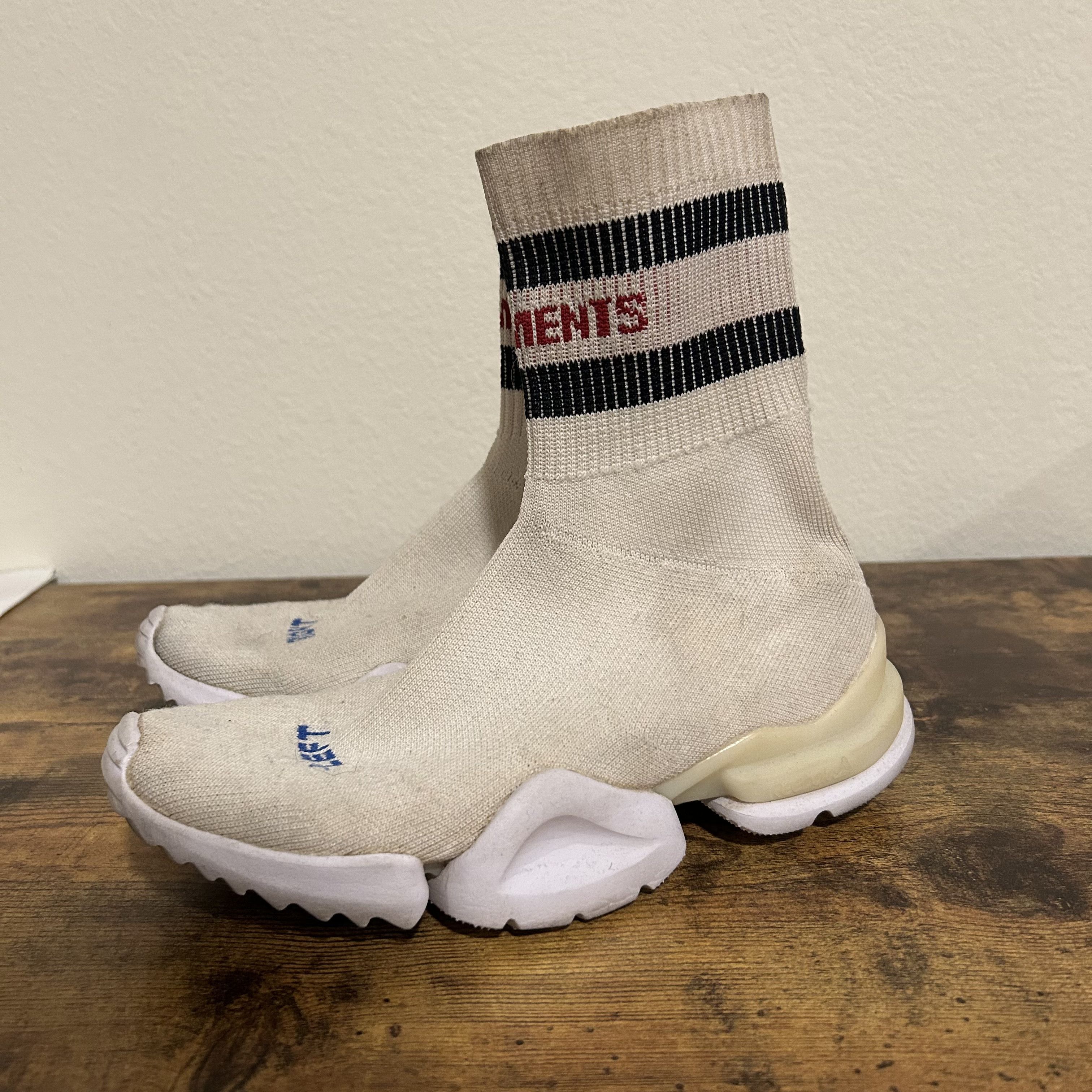 Reebok × Vetements Reebok x Vetements Sock Sneaker / Runner Size US 7 / EU 40 - 3 Thumbnail