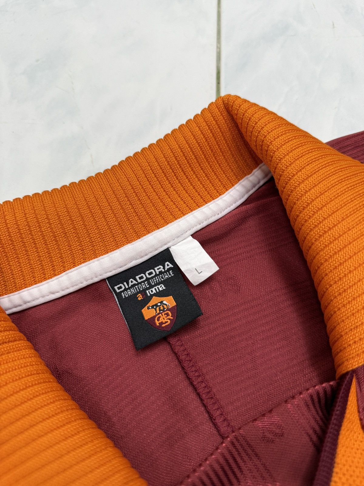 Diadora 🔥🔥🔥ARCHIVE VINTAGE AS ROMA DIADORA NAKATA JERSEY Size US L / EU 52-54 / 3 - 22 Thumbnail