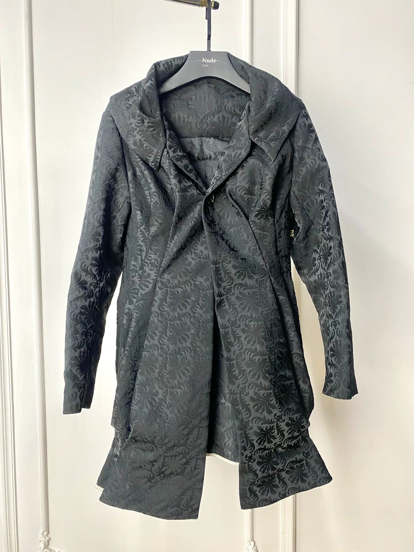 Comme des Garcons undercover wet summer jacquard satin coat Size S / US 4 / IT 40 - 1 Thumbnail