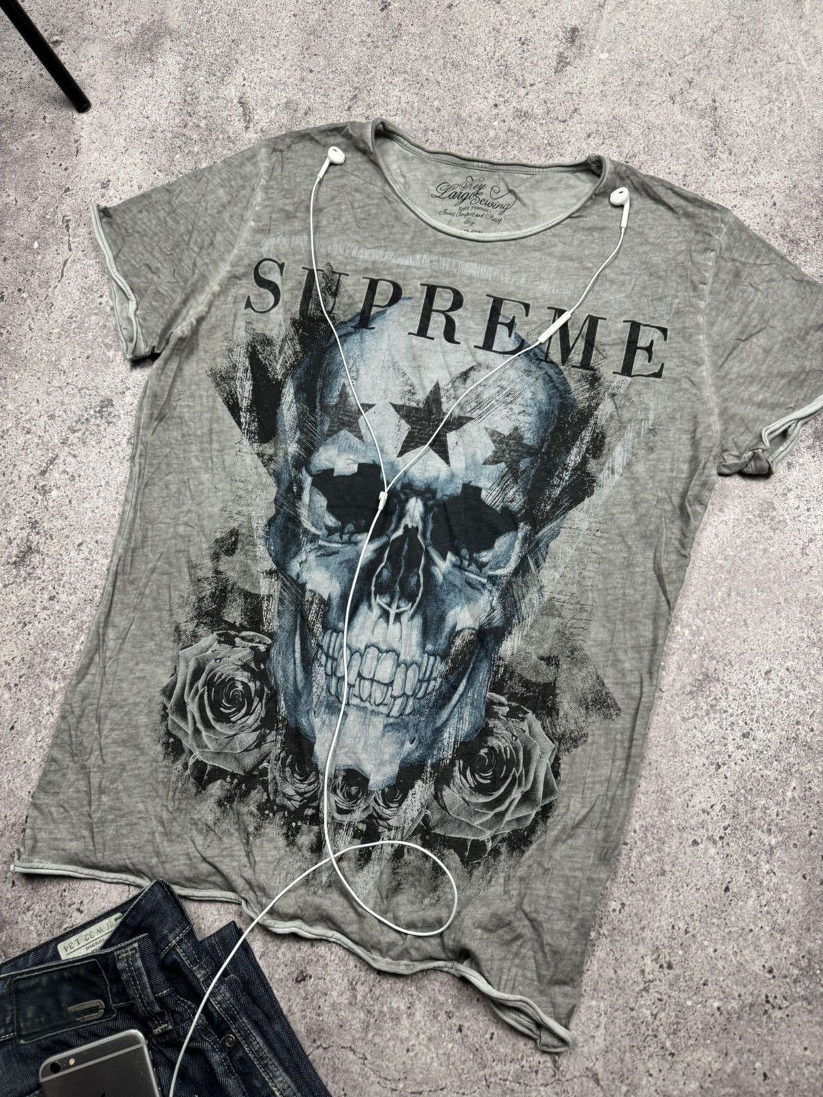 Supreme　WTAPS ／ SUPERMAN　LOGO　TEE Streetwear × Supreme × Wtaps Vintage Supreme X Wtaps Superman
