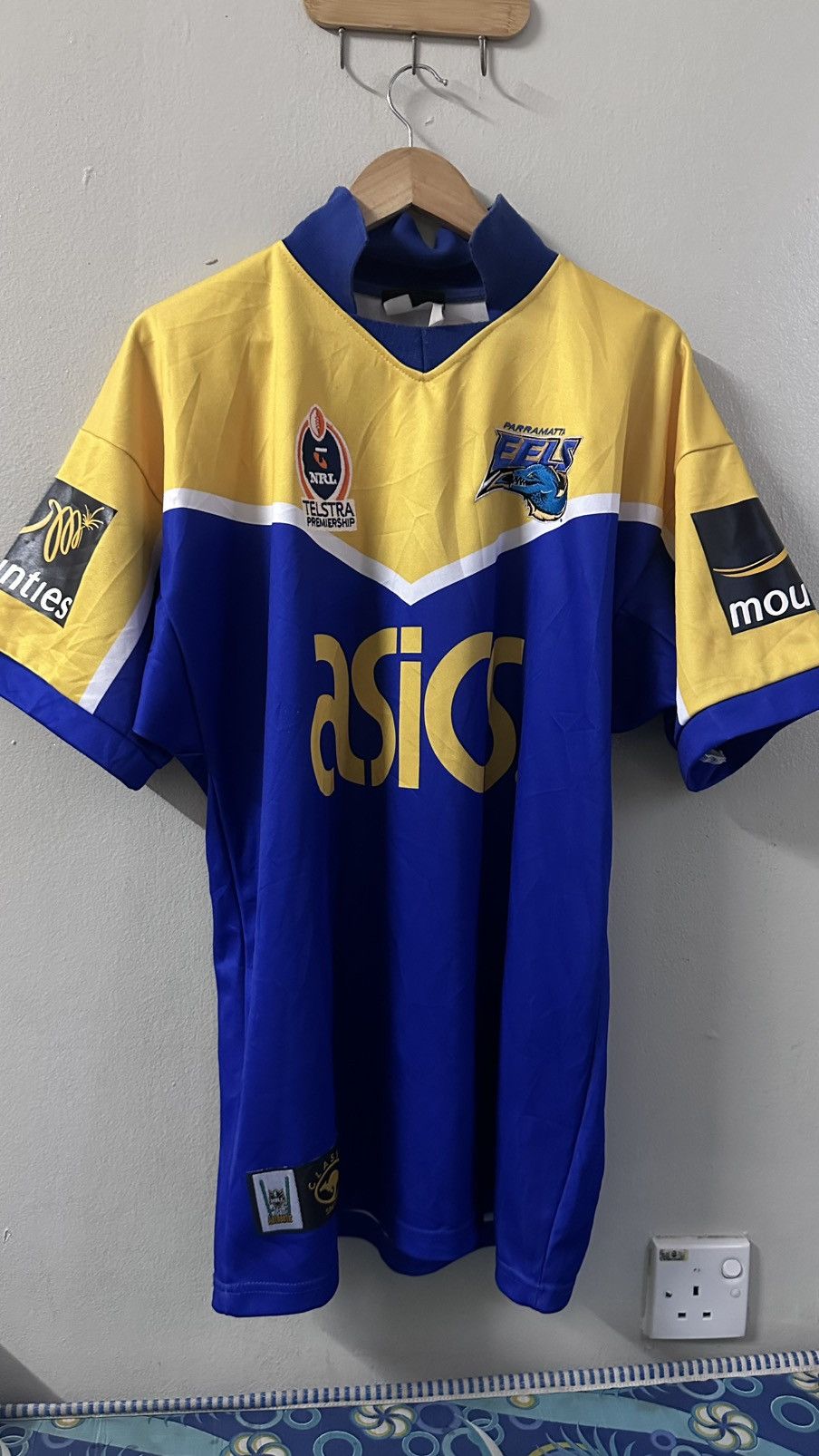 Asics Vintage PARRAMATTA EELS Size US XXL / EU 58 / 5 - 1 Thumbnail