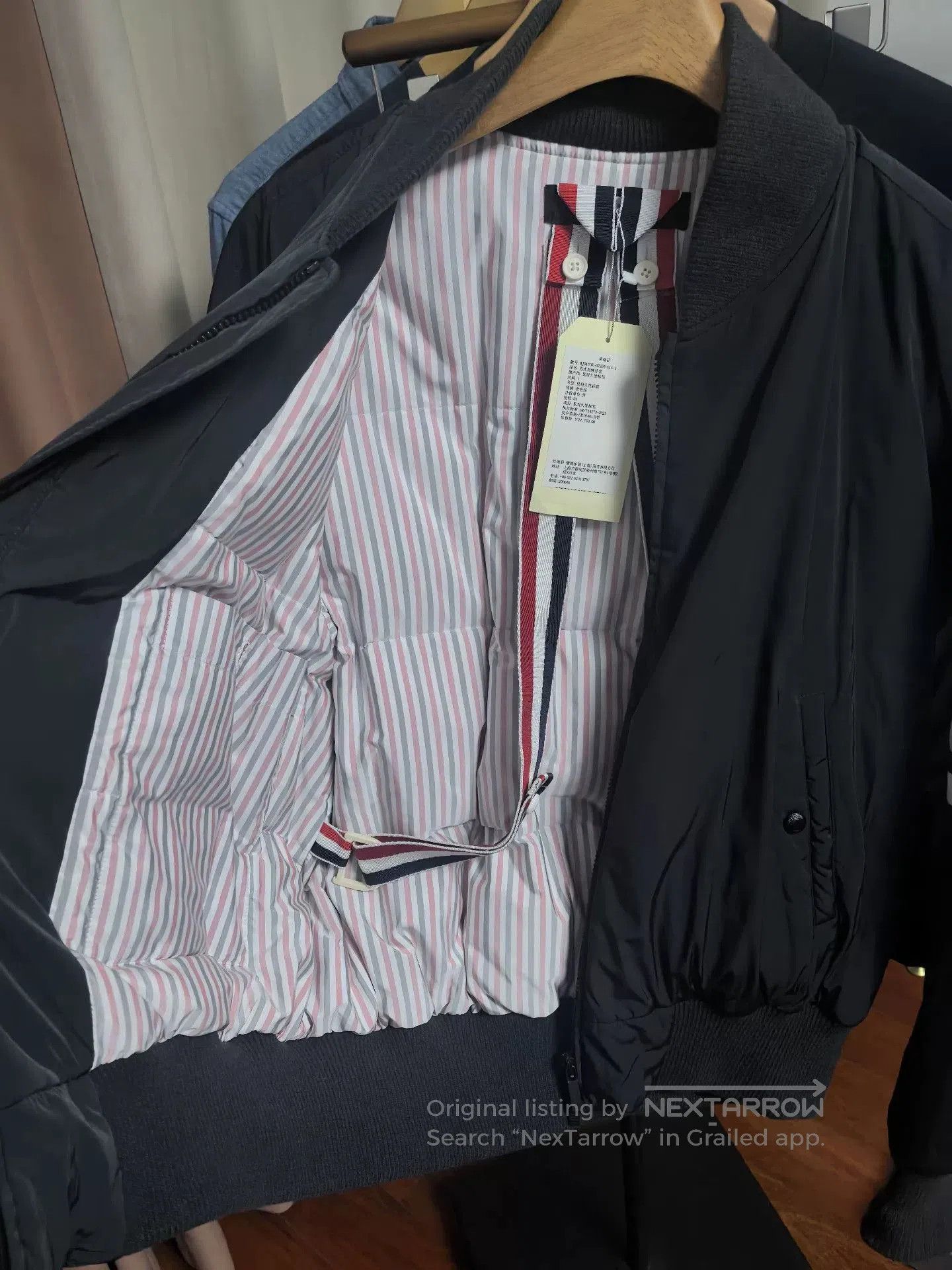 Thom Browne thom browne black down jacket for men. Size US M / EU 48-50 / 2 - 3 Thumbnail