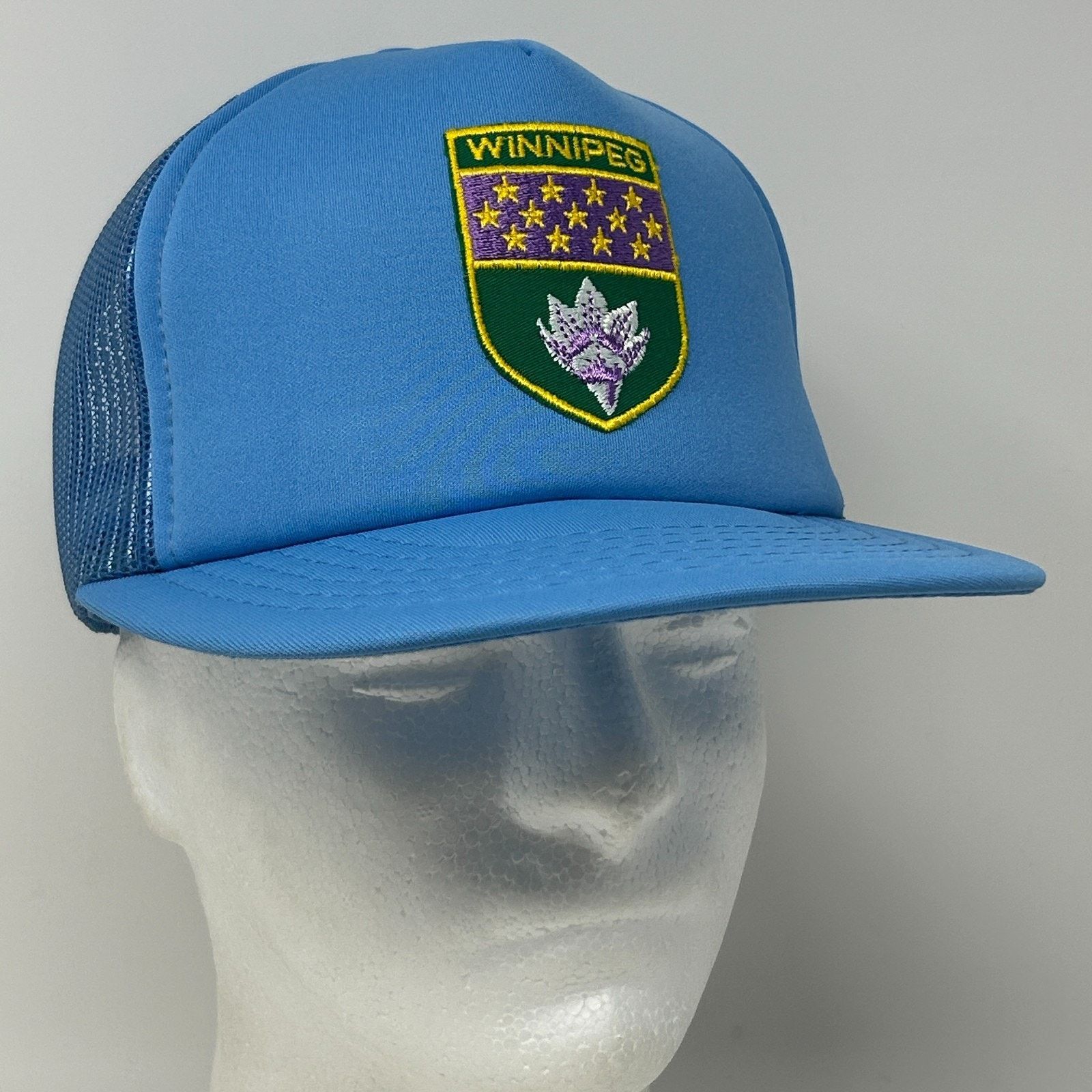 Vintage Vintage 80s Winnipeg Canada Trucker Hat Baseball Cap Size ONE SIZE - 9 Thumbnail