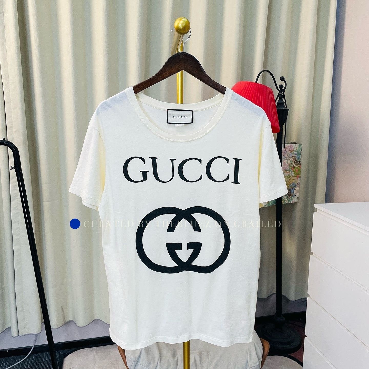Gucci Interlocking G T-Shirt in White Size US XS / EU 42 / 0 - 1 Thumbnail