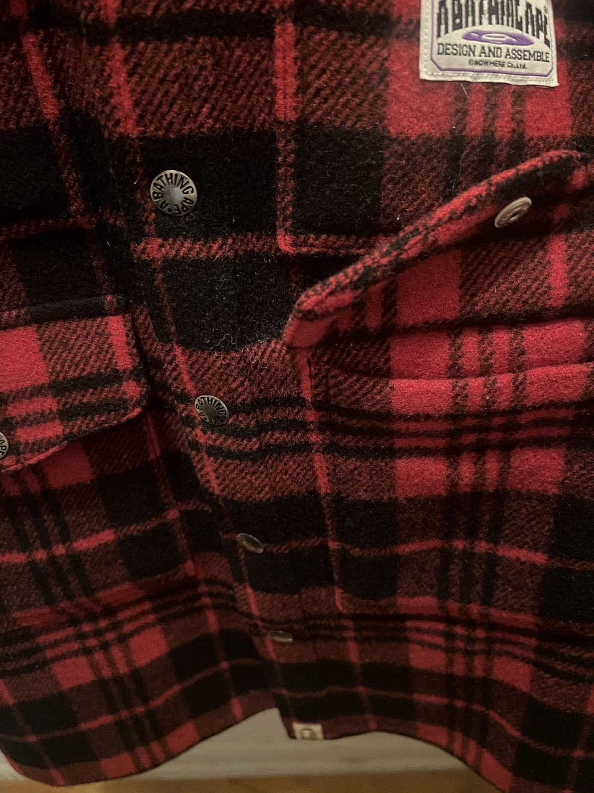Bape Vintage Bape Lumberjack Flannel Size US M / EU 48-50 / 2 - 6 Thumbnail