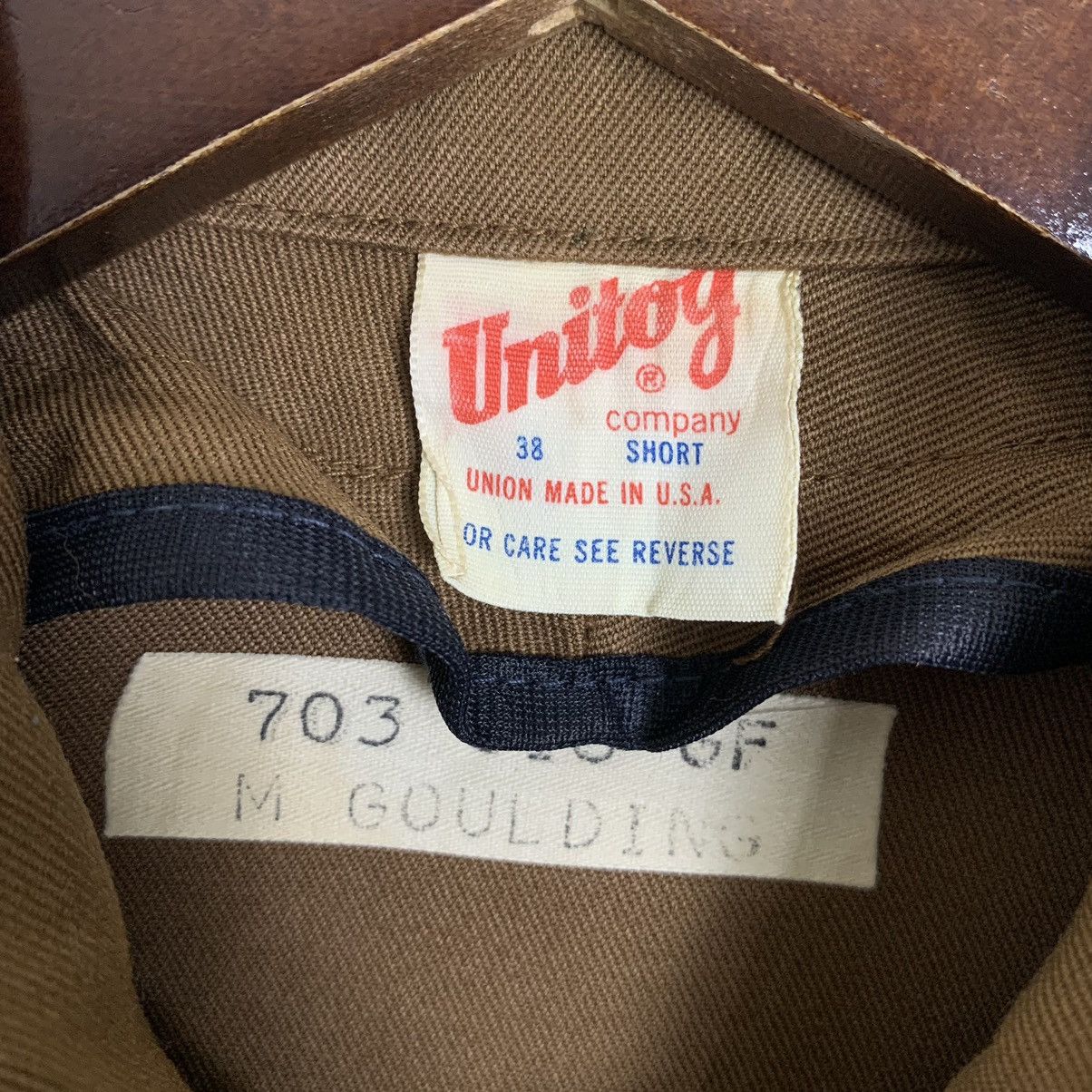Vintage Unitog Company Short Union Made In USA Workwers Jacket Size US S / EU 44-46 / 1 - 12 Thumbnail