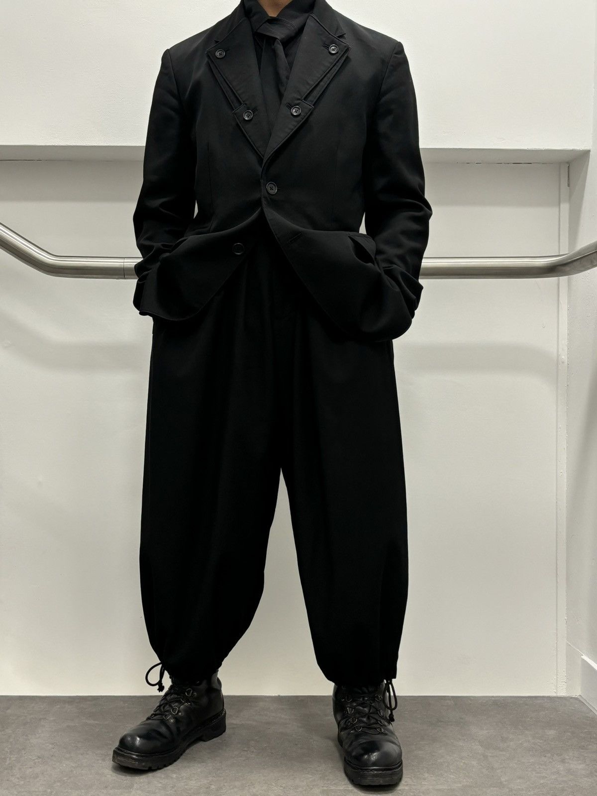 Adidas × Y-3 × Yohji Yamamoto Y-3 Night Grey CH1 Fleece Vest 