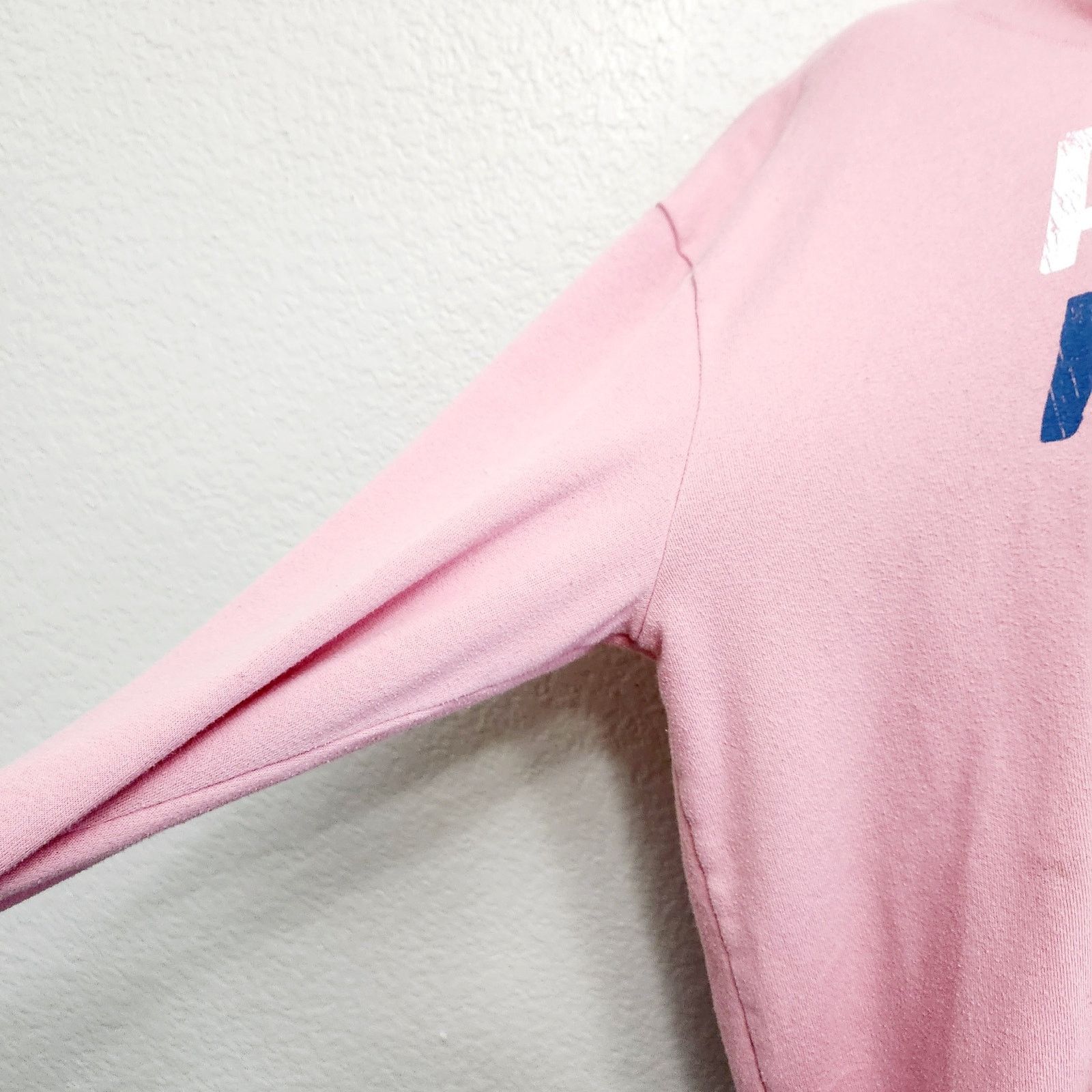 Aeropostale Aeropostale Pink Blue New York All City Pull Over Hoodies XL Size XL / US 12-14 / IT 48-50 - 2 Thumbnail