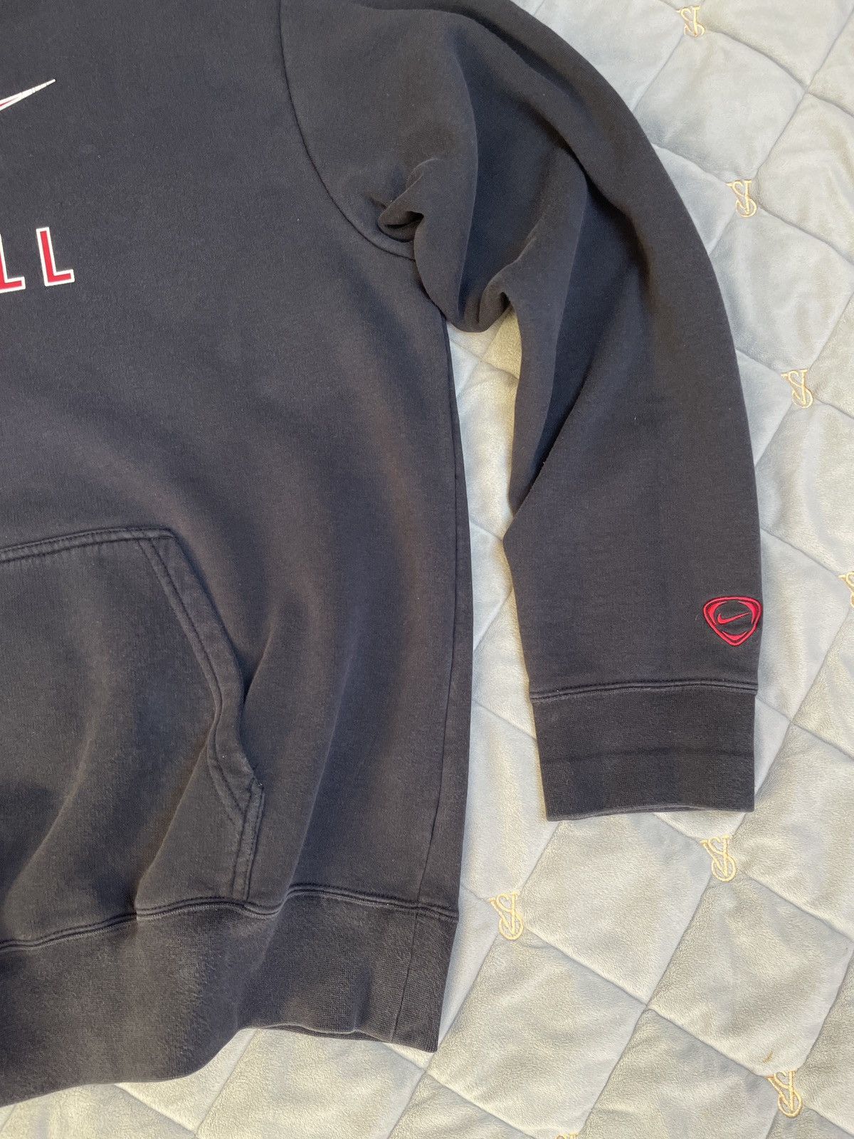 Nike × Vintage Vintage Nike Football Hoodie Size US XXL / EU 58 / 5 - 3 Thumbnail