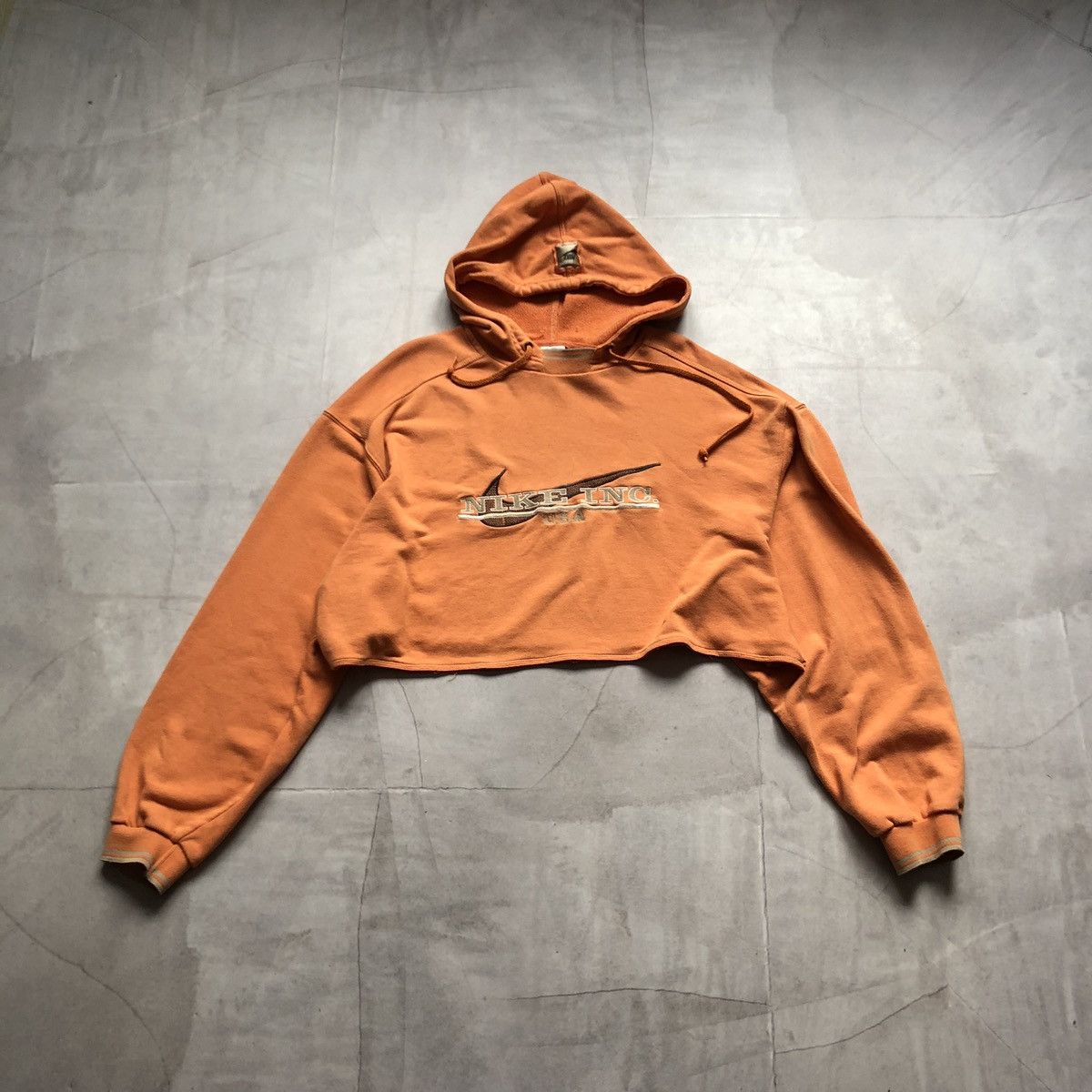 Nike × Nike ACG 90s Nike Big Center Swoosh Boxy Hoodie Sweatshirt Crewneck Size L / US 10 / IT 46 - 1 Thumbnail