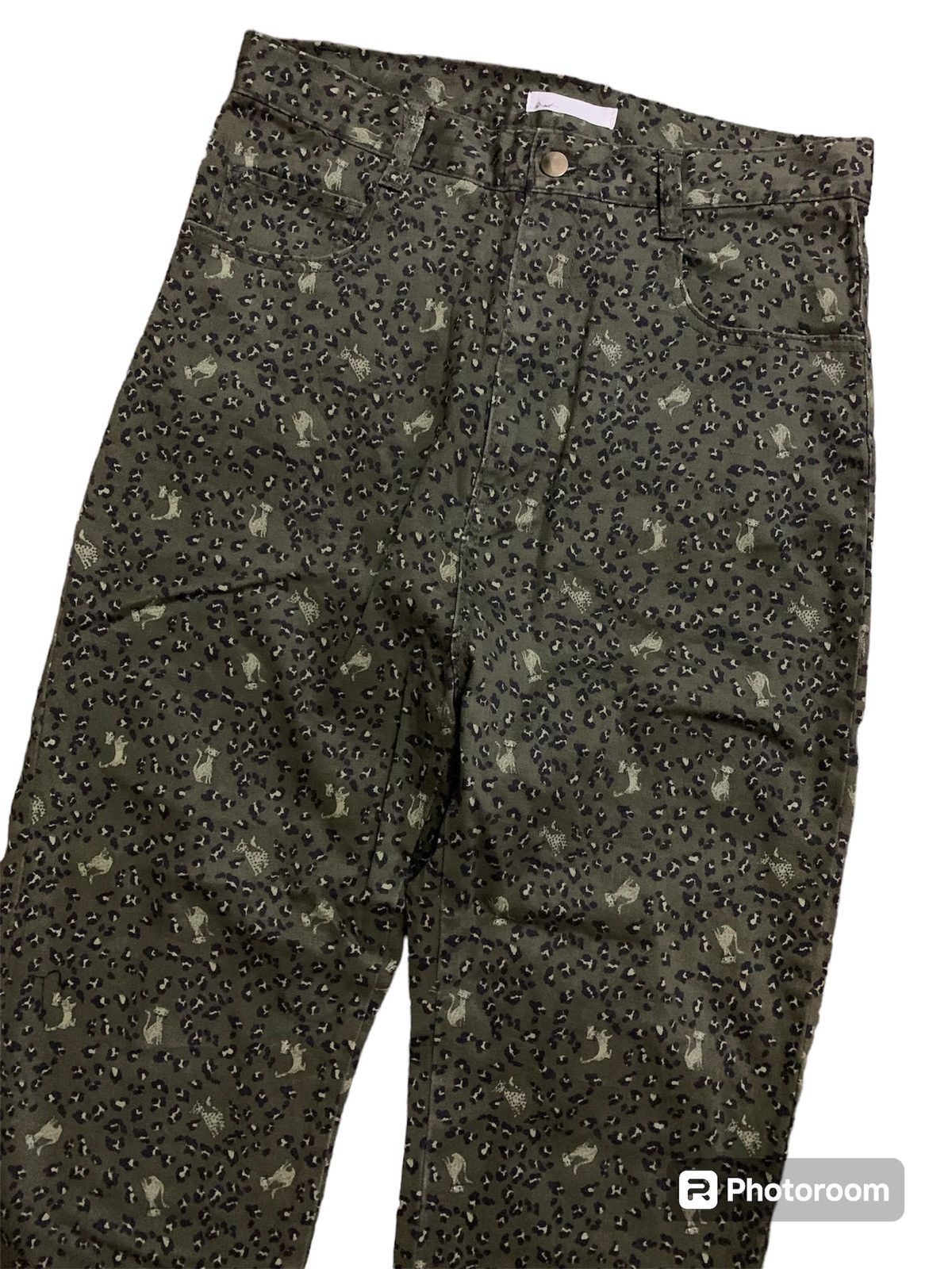 Issey Miyake Avant-Garde Issey Miyake Ne Net Leopard Pant Size US 30 / EU 46 - 1 Thumbnail