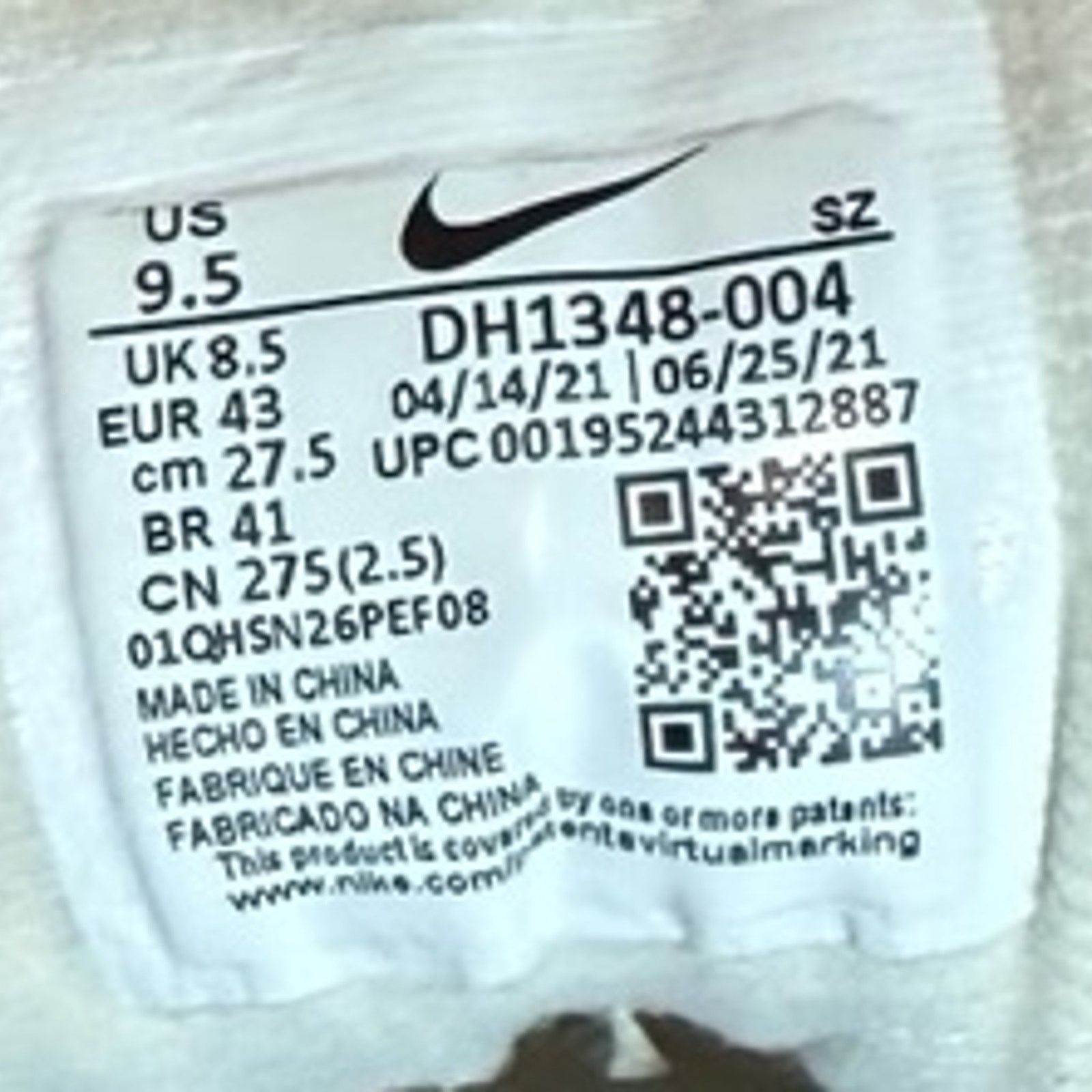 Nike Nike Air Max 1 Patta Waves Noise Aqua Size US 9.5 / EU 42-43 - 10 Thumbnail
