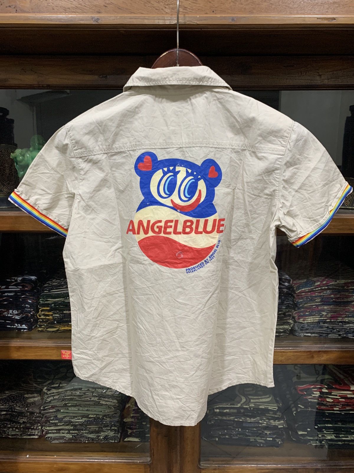 Angel Blue Baby Shirt Vintage Angel Blue Size S / US 4 / IT 40 - 2 Thumbnail