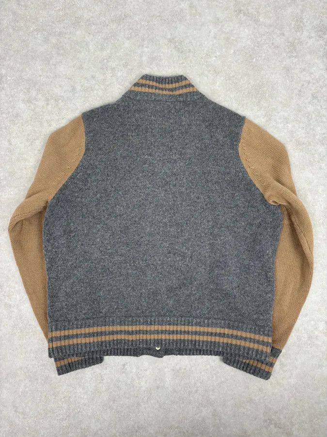 Marc Jacobs Marc Jacobs Grey Wool Contrast Sleeves Teddy Jacket Size US M / EU 48-50 / 2 - 6 Thumbnail