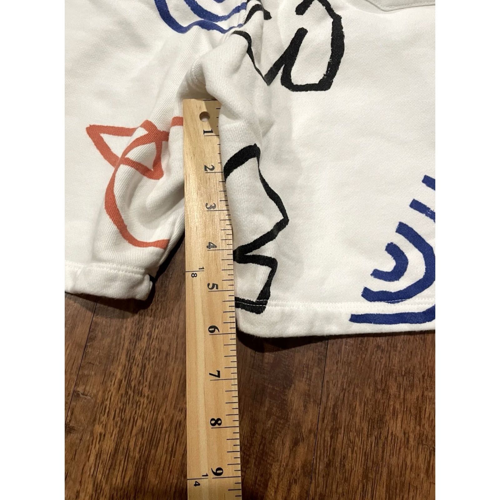 Zara Zara Sweat Graphic Shorts XL Men Multicolor Pockets Drawstring Elastic Waist Casual Size US 36 / EU 52 - 4 Thumbnail