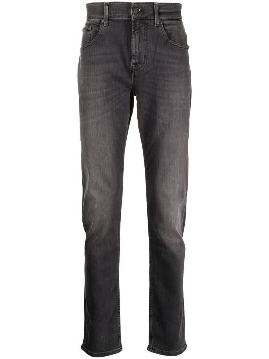 7 For All Mankind 7 FOR ALL MANKIND Men Denim Pants JSMXA240BB 7F00 Black Size US 33 - 1 Thumbnail