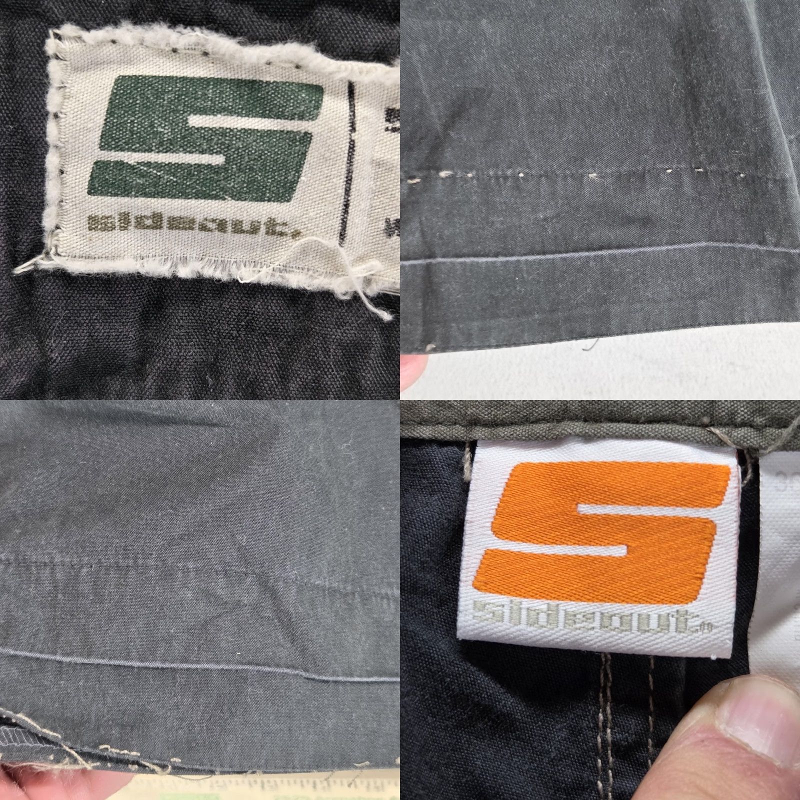 Sideout VTG Military Style Cargo Pants Mens 36x30 Gray Sideout Canvas Pockets Workwear Casual Cargo Pants Mens Gray Canvas Size US 36 / EU 52 - 11 Thumbnail
