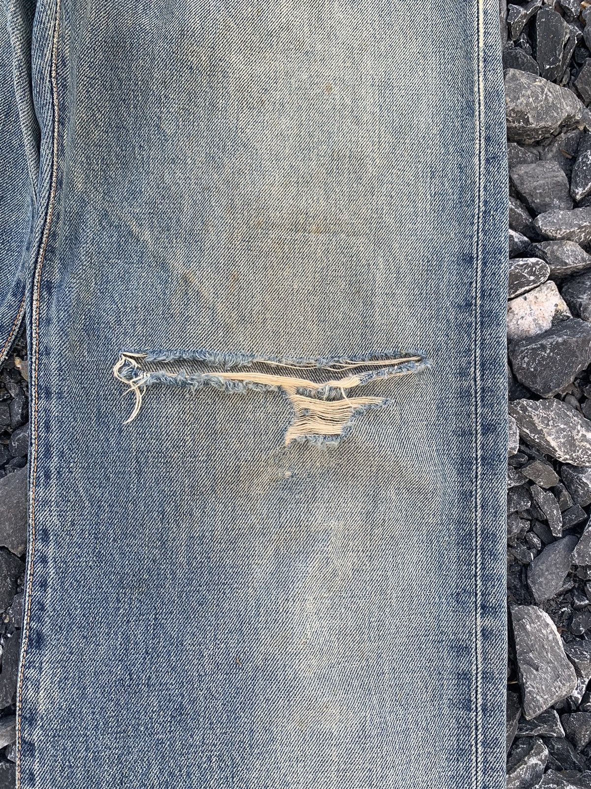 Kapital VINTAGE 505X SELVEDGE FADED JAPANESE DISTRESSED DENIM Size US 28 / EU 44 - 18 Thumbnail