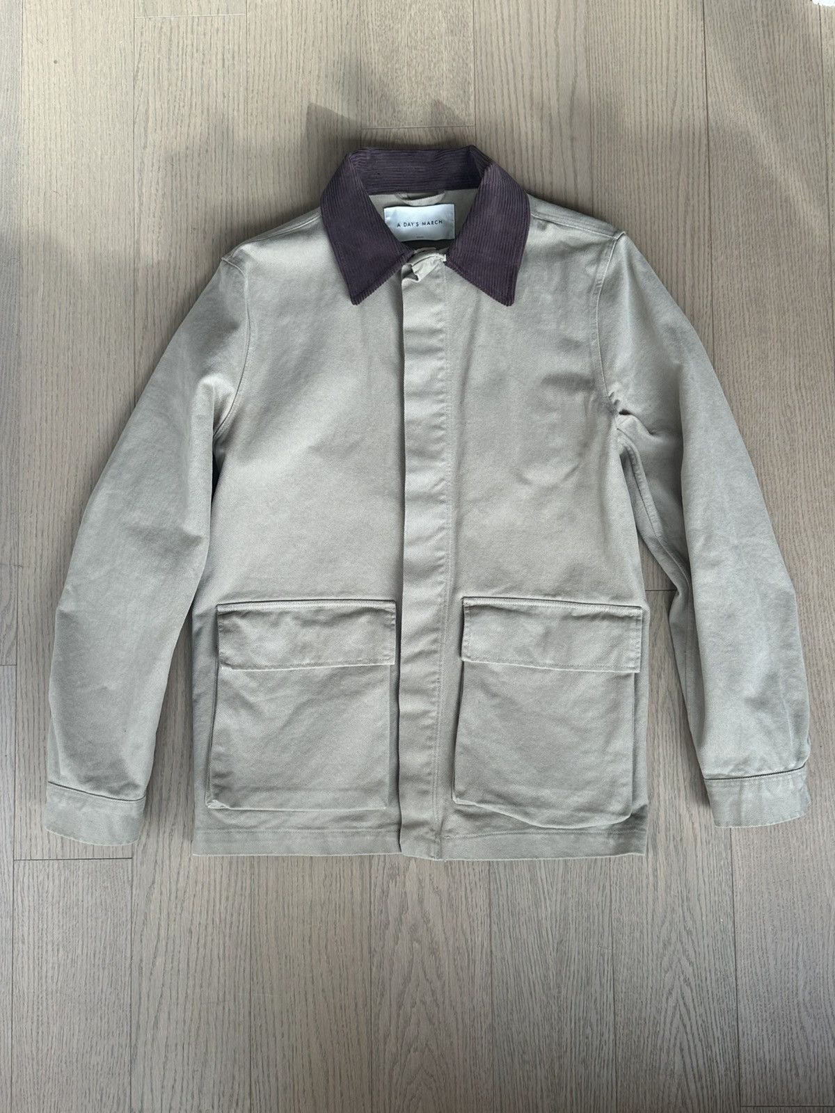 A Day's March ADM Langres Khaki Hunting Jacket Size US S / EU 44-46 / 1 - 1 Thumbnail