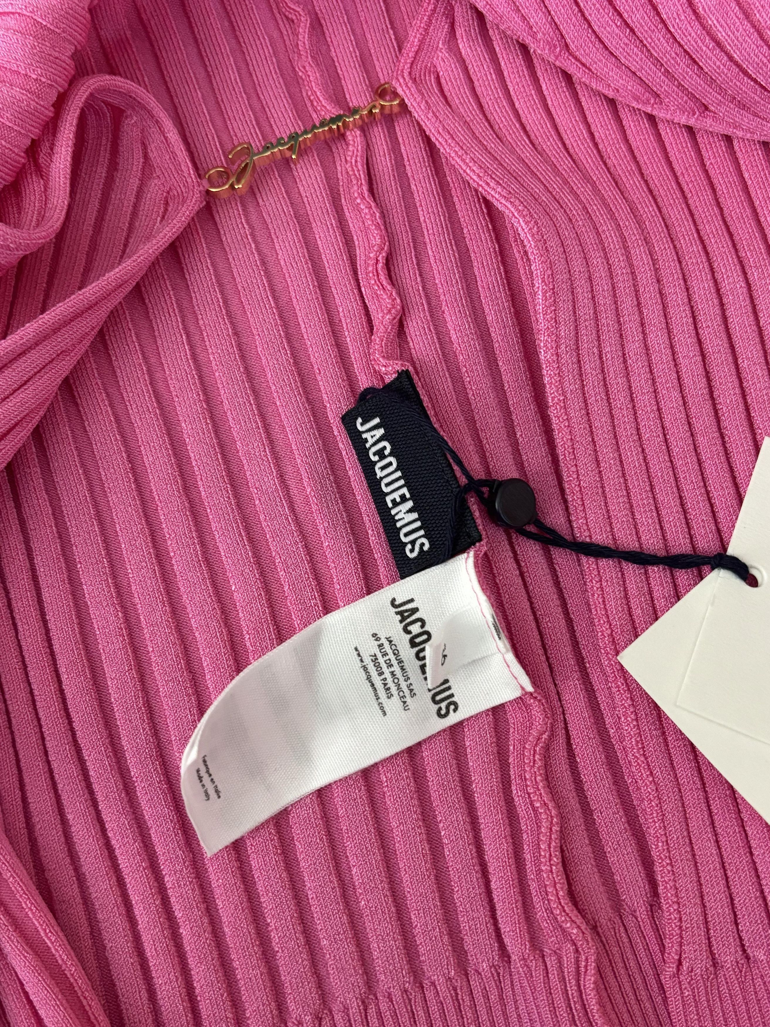 Jacquemus JACQUEMUS Le Maille Pralu Longue Cardigan Size XS / US 0-2 / IT 36-38 - 4 Thumbnail