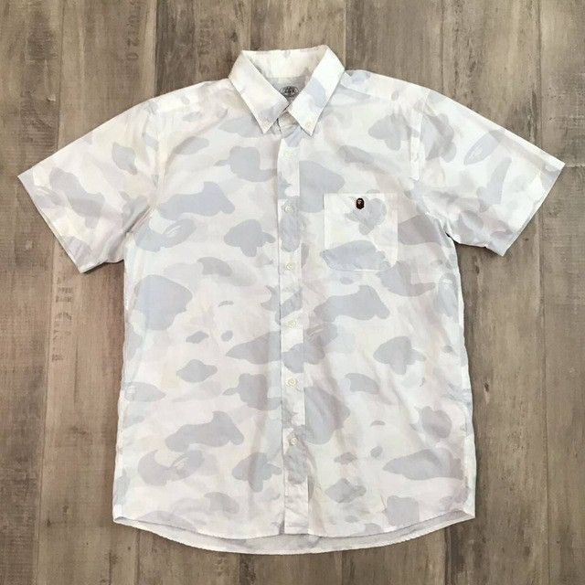 Bape 💫Glow in the dark💫 BAPE City camo short sleeve shirt APE Size US L / EU 52-54 / 3 - 2 Thumbnail
