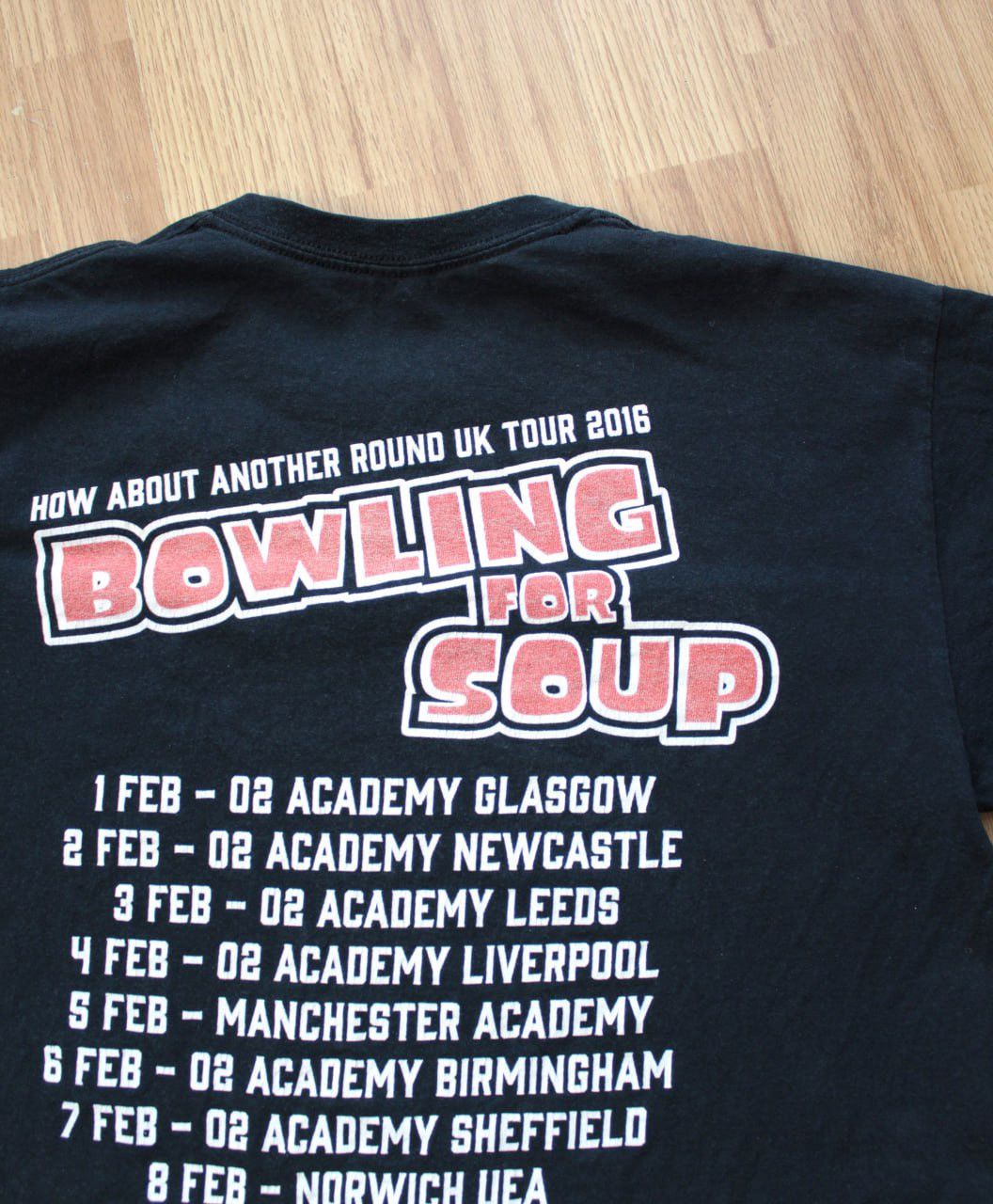 Band Tees 🔥 Bowling For Soup 2016 How About Another Round Tour T Shirt Size US M / EU 48-50 / 2 - 4 Thumbnail