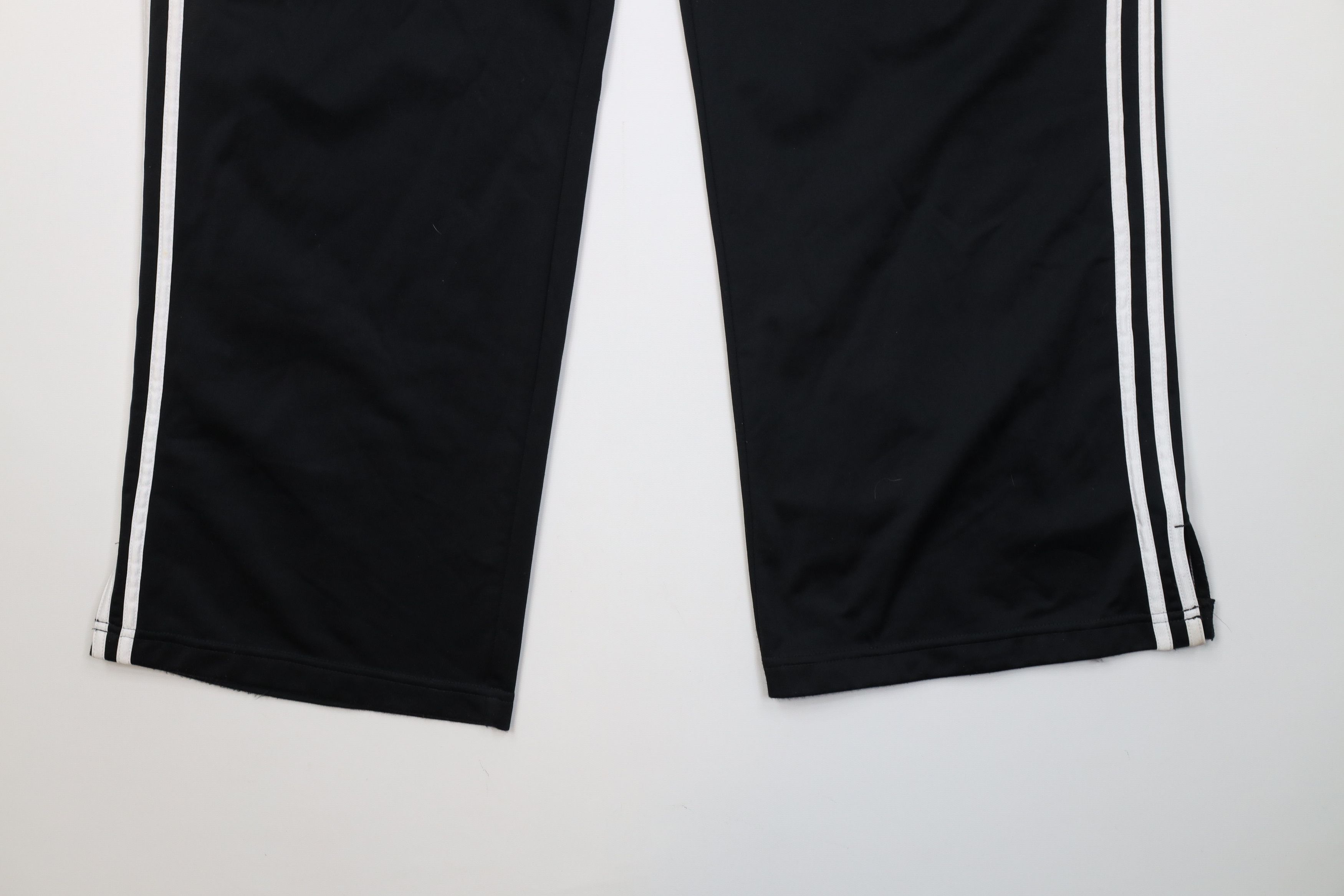 Adidas Vintage Y2K Adidas Striped Wide Leg Sweatpants Pants Size 38" / US 16 / IT 52 - 4 Thumbnail