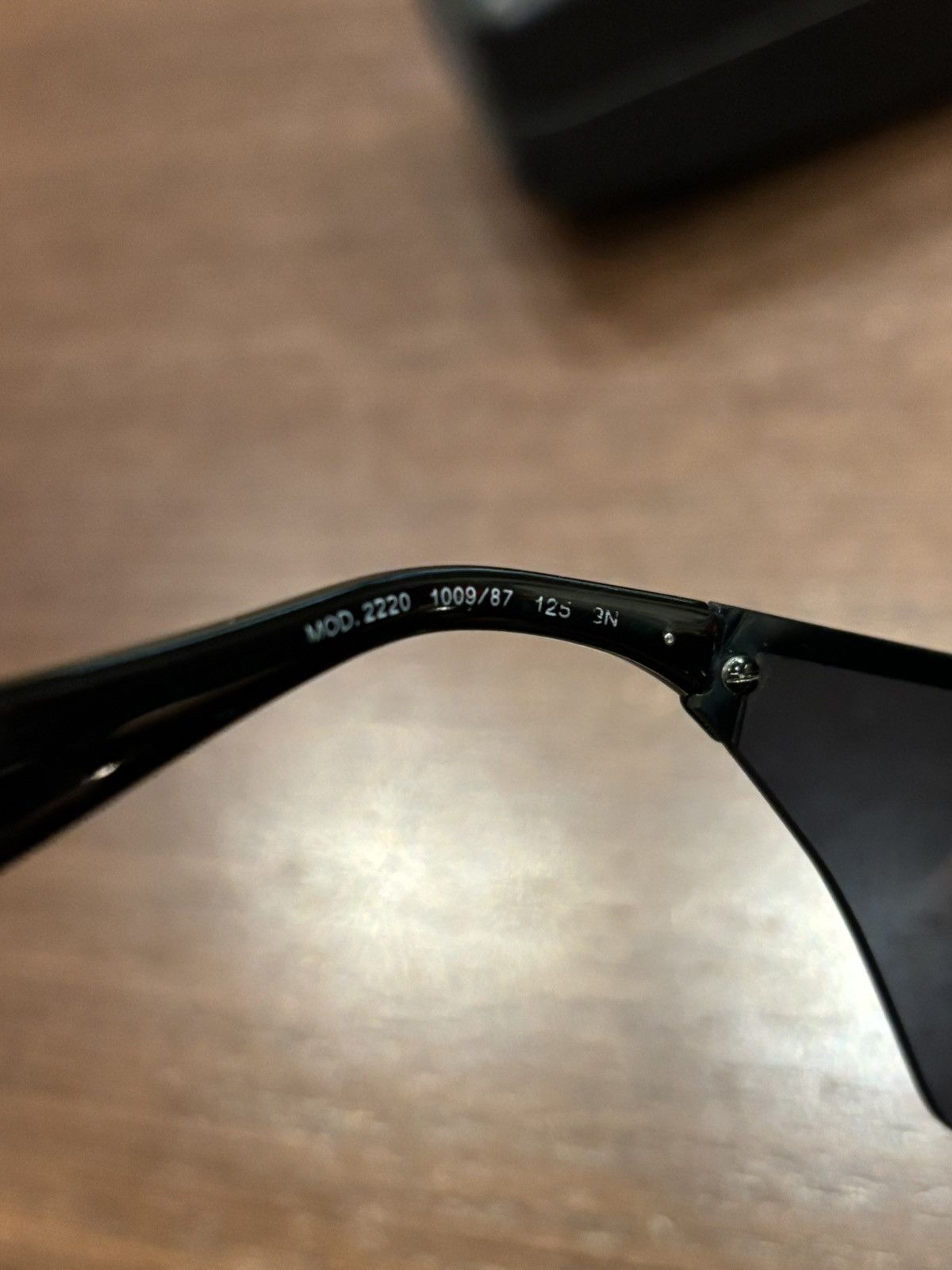 Versace Versace Black Visor Sunglasses Size ONE SIZE - 6 Thumbnail
