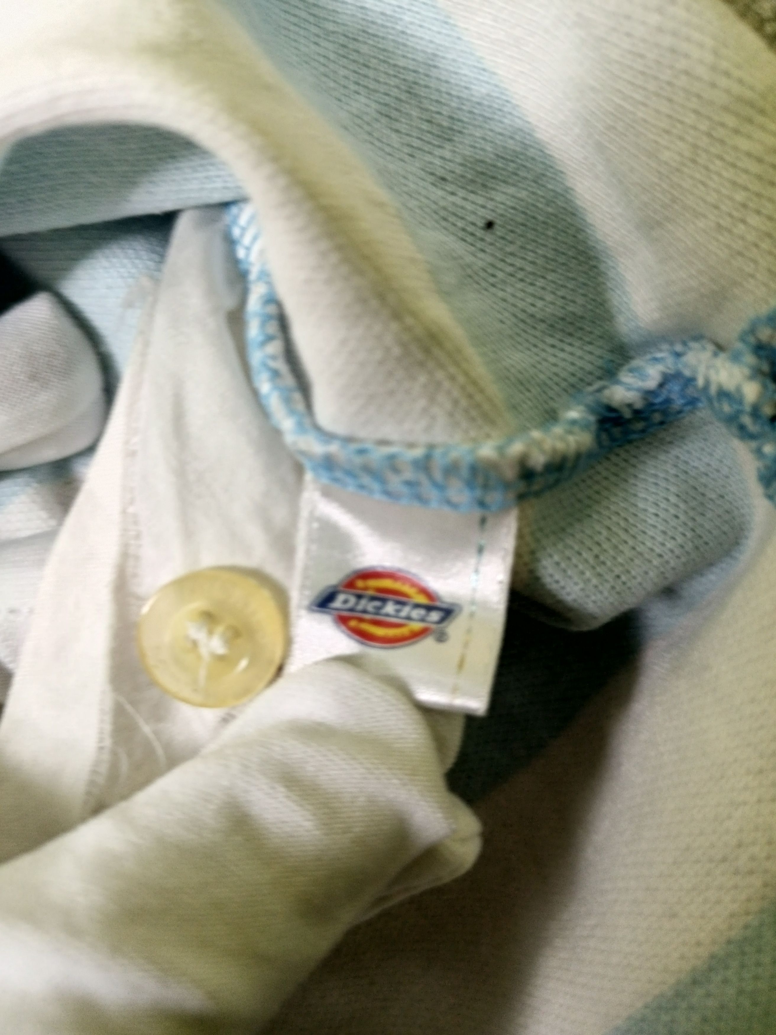 Dickies × Vintage Dickies Striped Embroidery Logo polo t-shirt Size US M / EU 48-50 / 2 - 9 Thumbnail