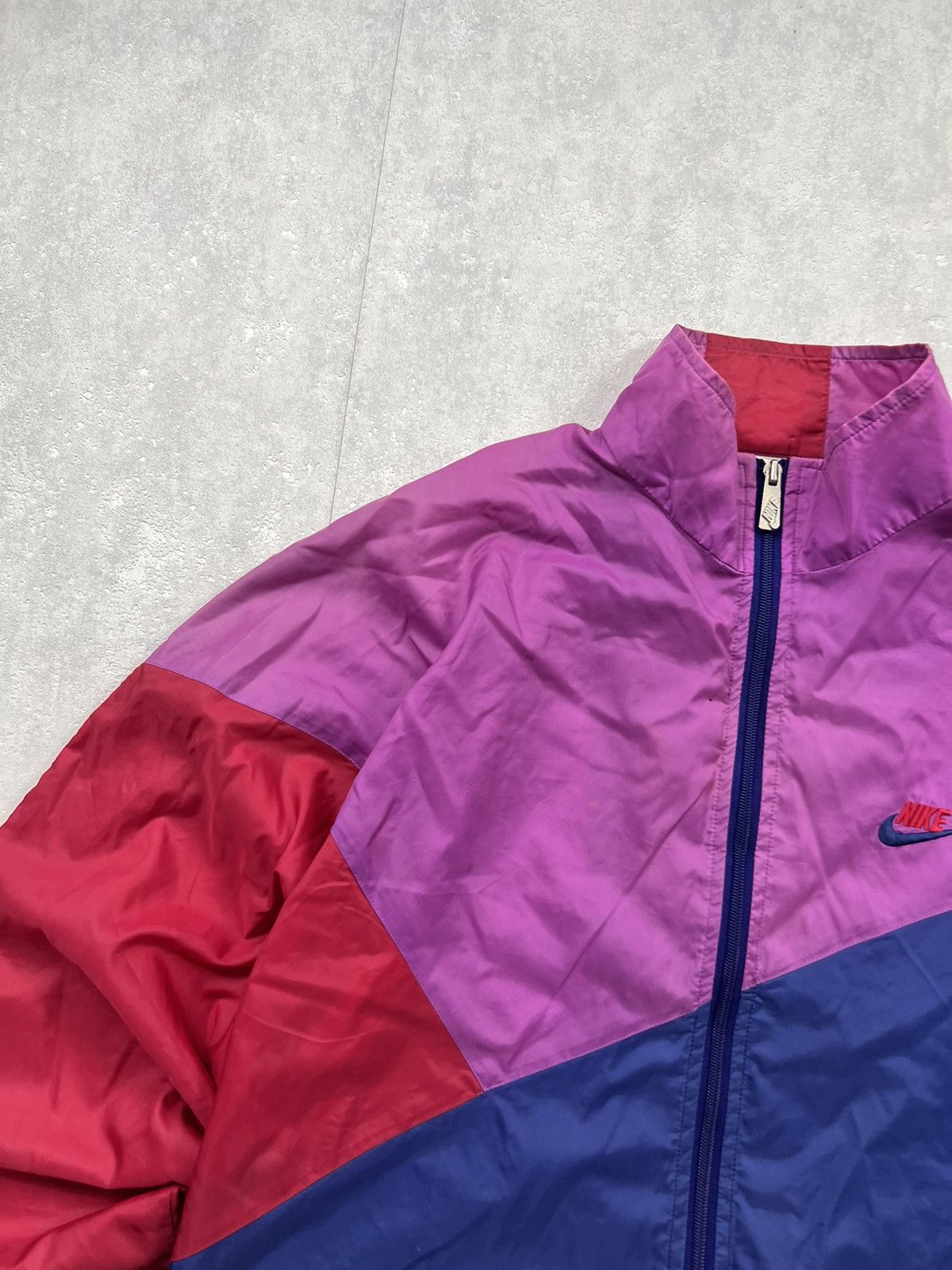 Nike 90's NIKE NYLON TRACK JACKET Y2K SWOOSH LOGO GORPCORE RARE Size US M / EU 48-50 / 2 - 4 Thumbnail