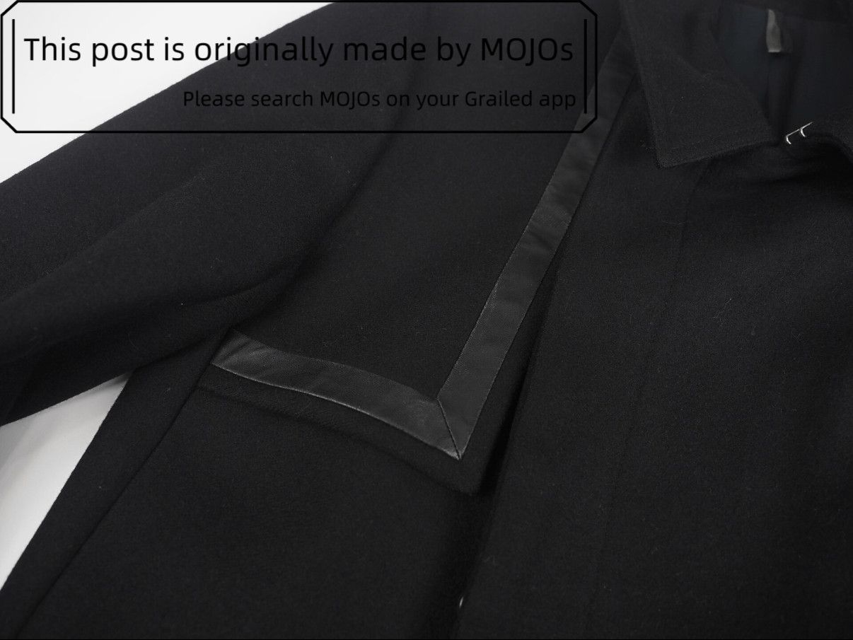 Dior Sz 46 Dior Leather Joint Coat mojos48422620 Size US S / EU 44-46 / 1 - 8 Thumbnail