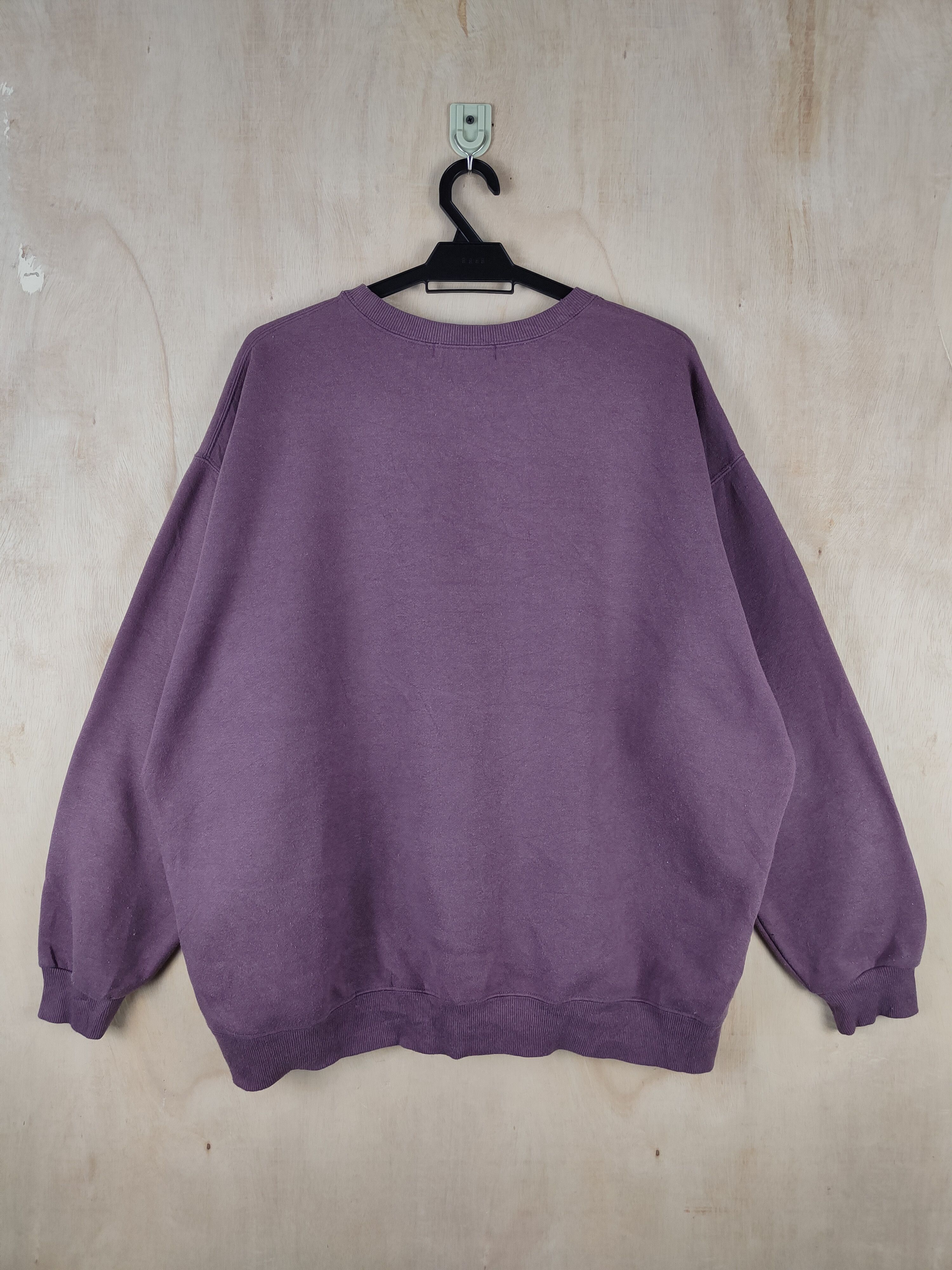 Japanese Brand × Vintage Kutir baby shit Dark Purple baggie Sweatshirts #S2583 Size US M / EU 48-50 / 2 - 8 Thumbnail