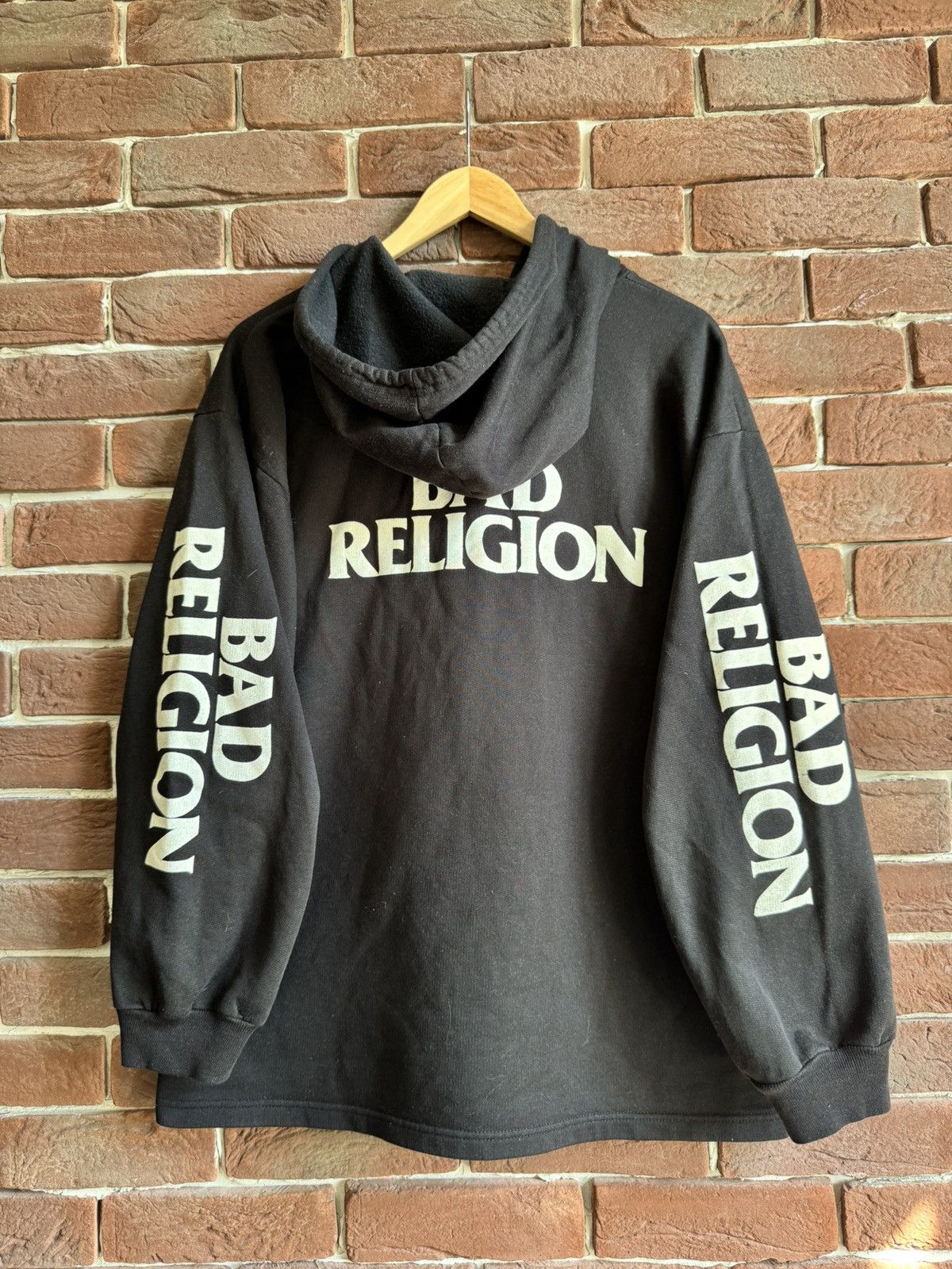 Band Tees Vintage 90s Bad Religion Band Hoodie Black Flag Blink-182 XL Size US L / EU 52-54 / 3 - 2 Thumbnail